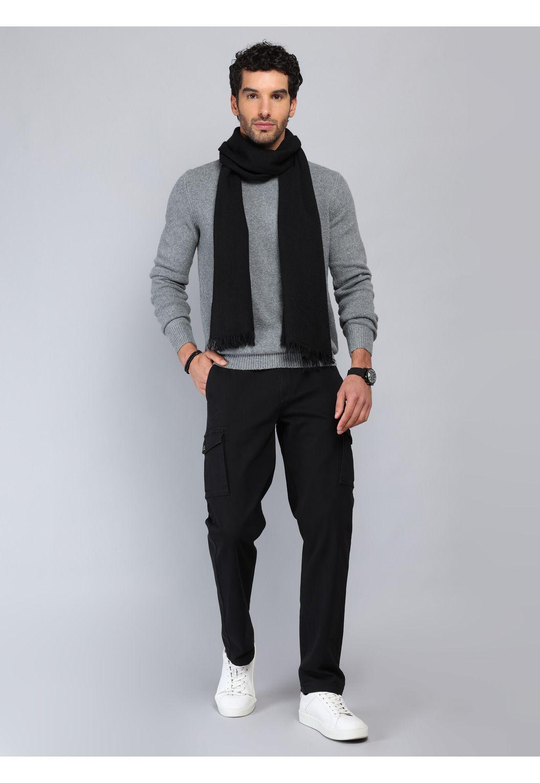 Sweater Liso Cuello Redondo Piero Butti PBCII53GR-3