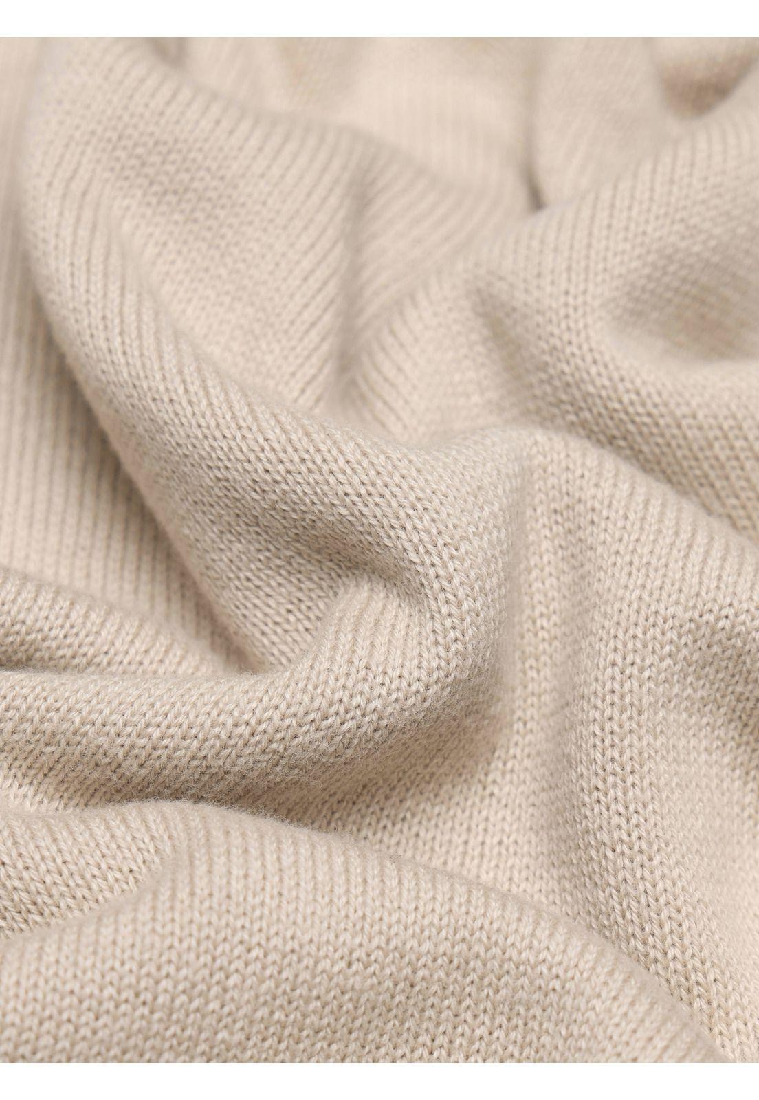 Sweater Cuello V Regular Fit Beige Arrow SW34085BE-5