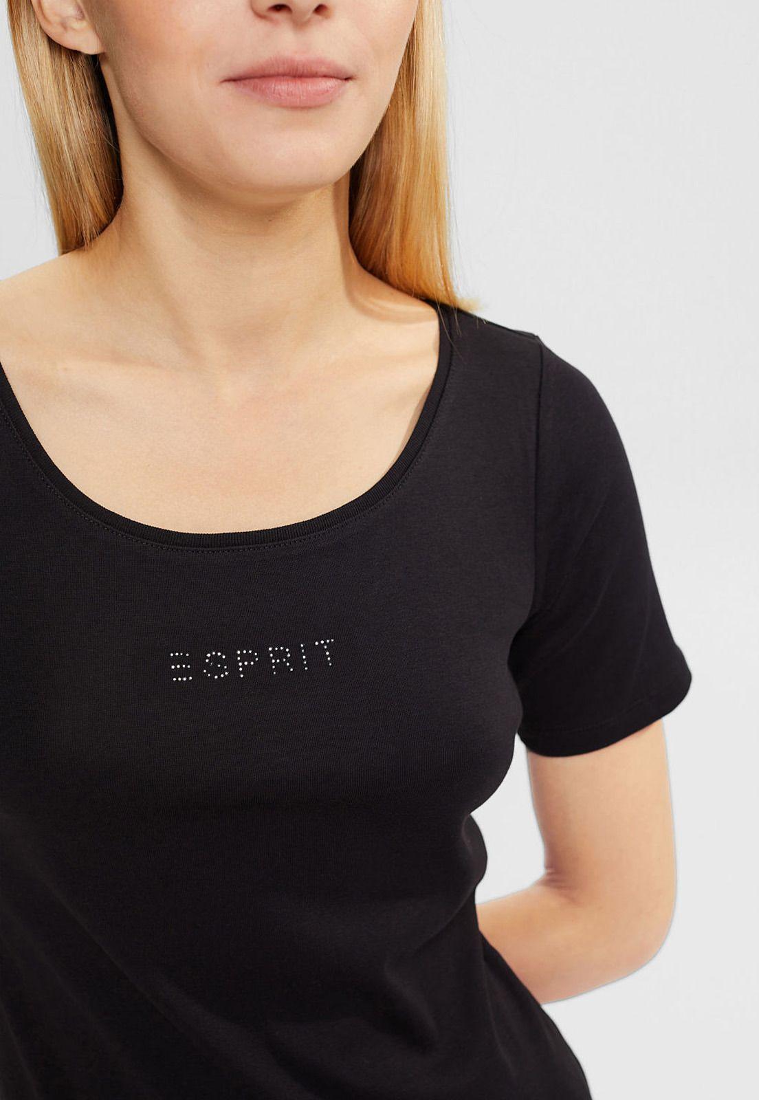 Polera De Manga Corta Mujer Esprit 992EE1K379-2