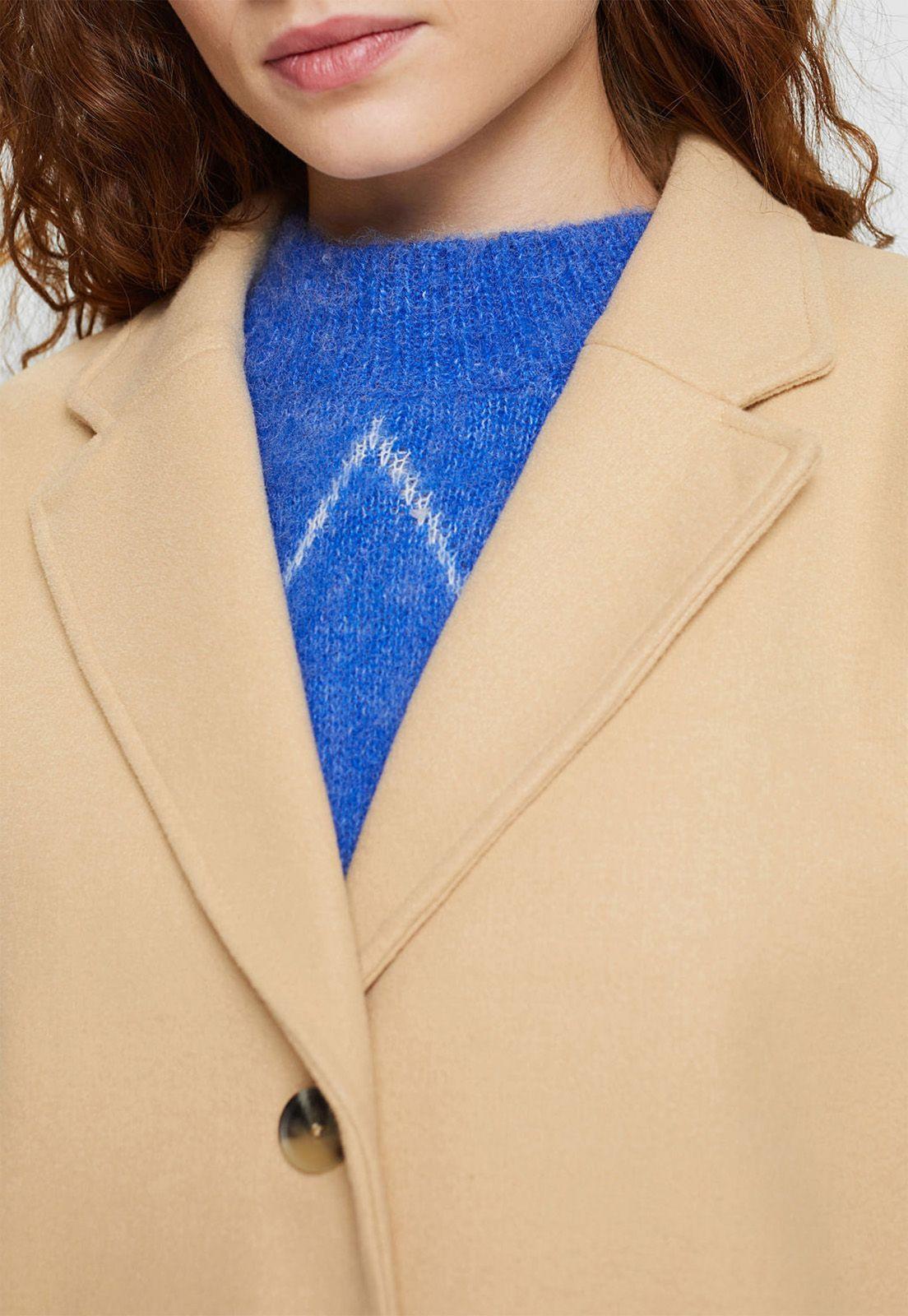 Abrigo Estilo Oversize Mujer Esprit-2