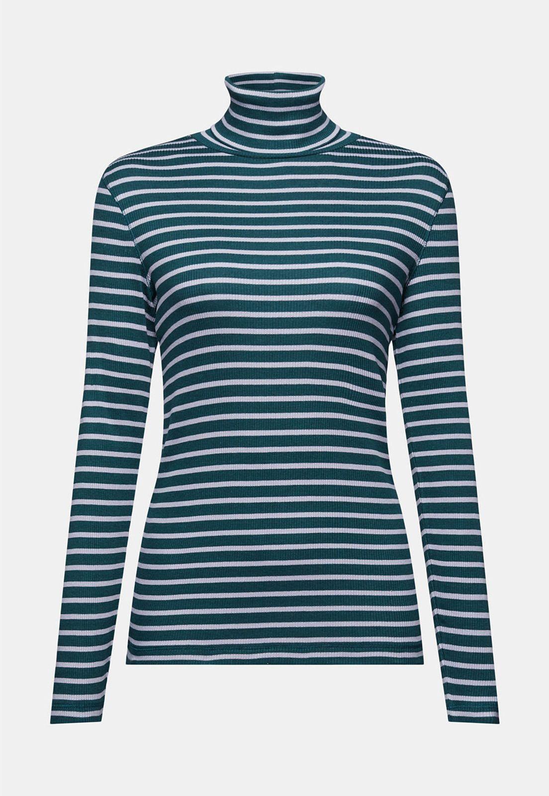 Polera Con Cuello Alto Mujer Esprit 103EE1K311-4