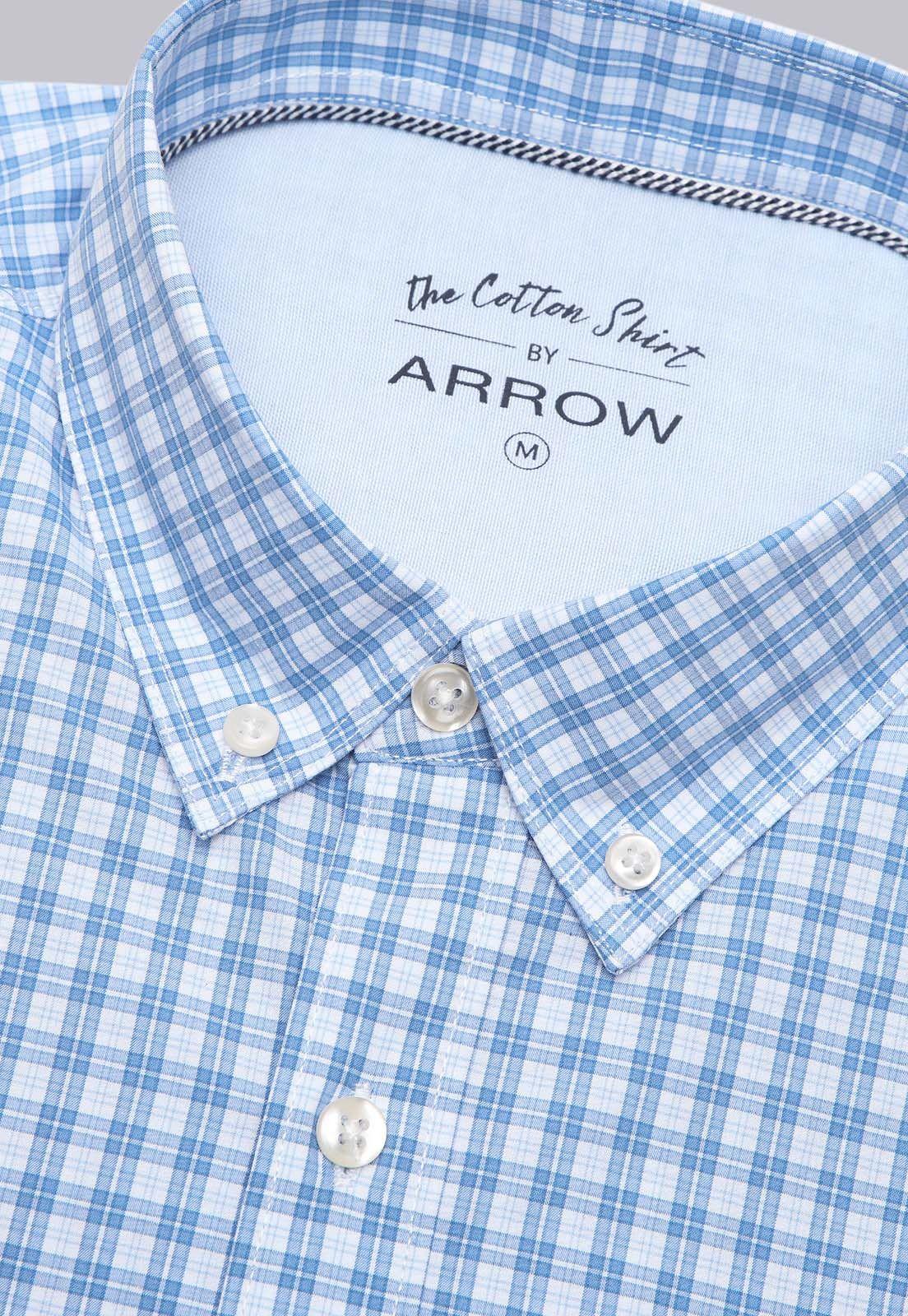 Camisa Cuadros Manga Corta Arrow-4