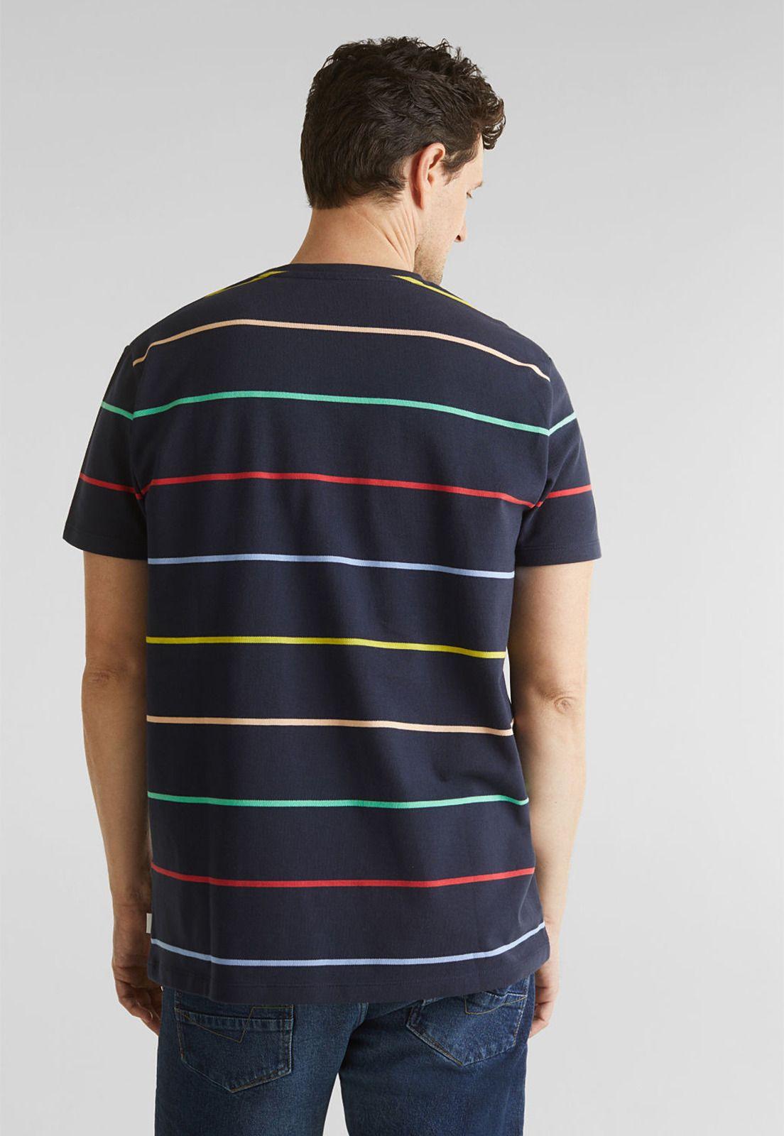 Polera piqué con rayas-1