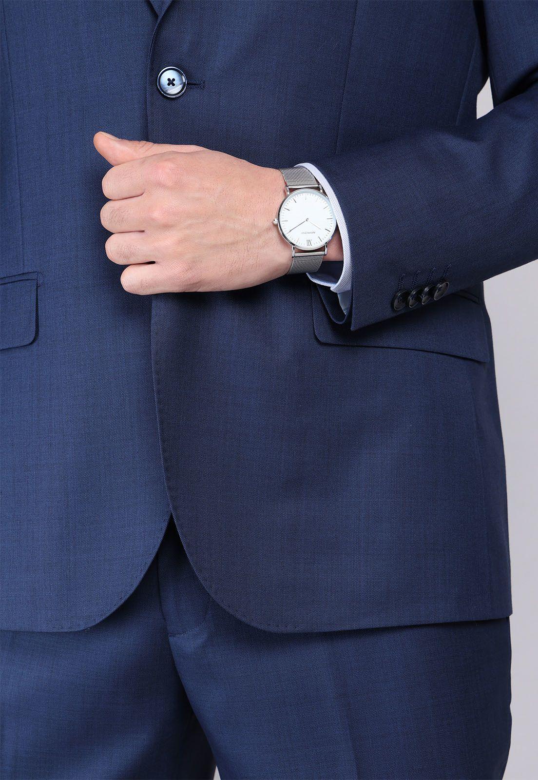 Traje Lana Liso Arrow-7