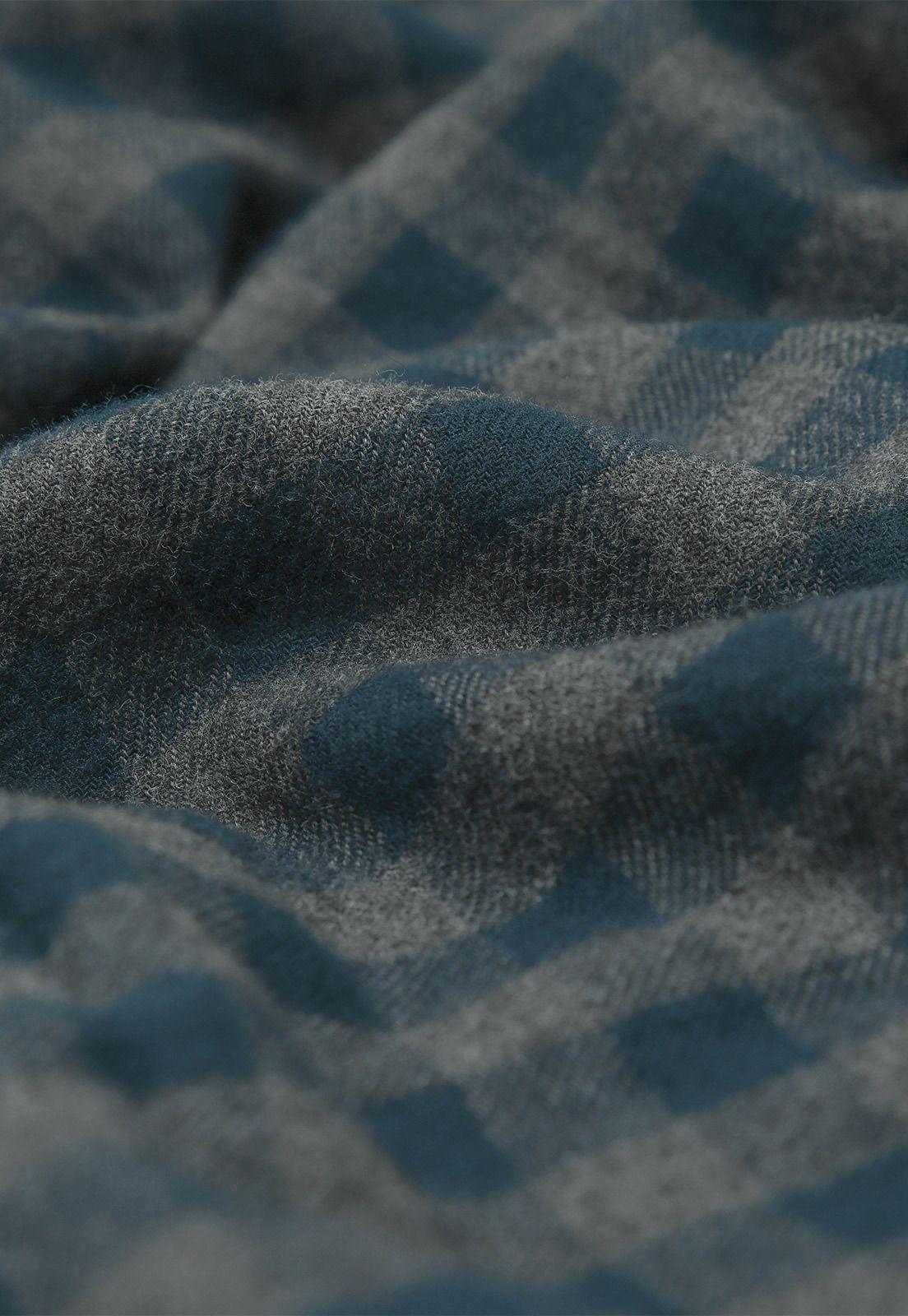 Camisa Cuadros Manga Larga Arrow CM31013AZ-6