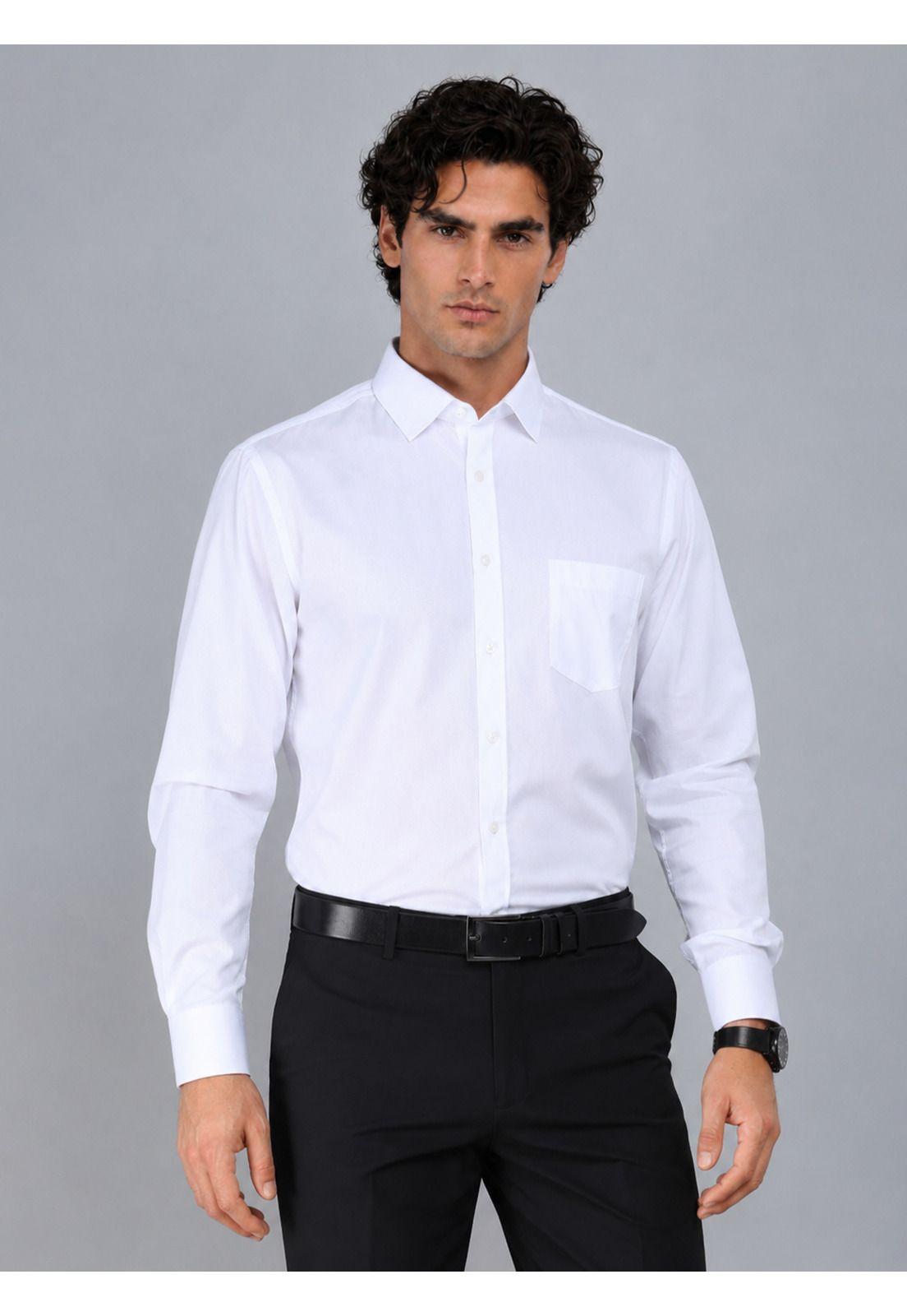 Camisa Formal Texturada Tailored Fit Blanco Arrow ARM0527BL-0