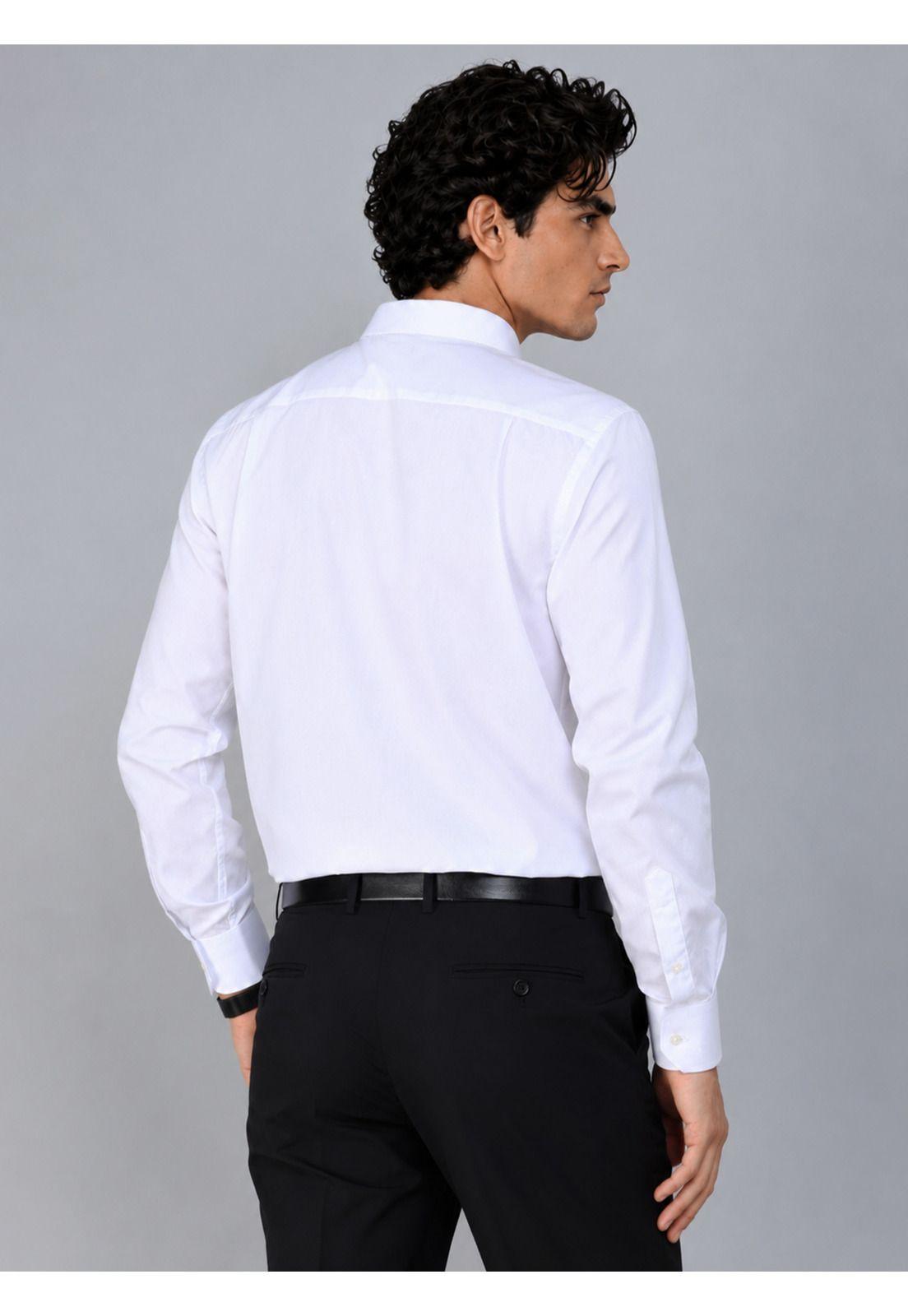 Camisa Formal Texturada Tailored Fit Blanco Arrow ARM0527BL-2