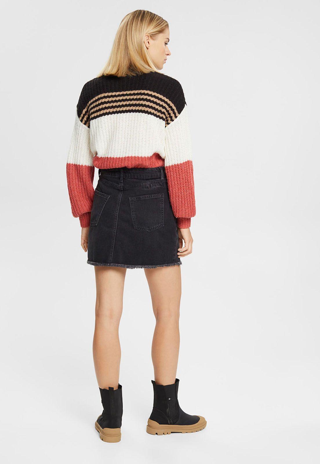 Minifalda De Mezclilla Mujer Esprit-1