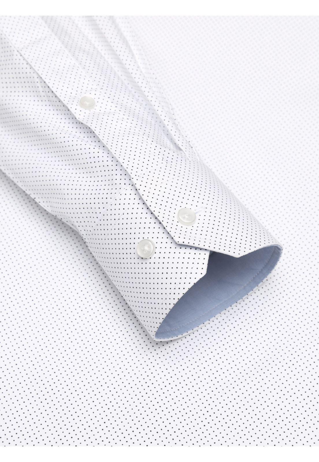 Camisa Formal Puntos Slim Fit Blanco Arrow ARM0624BL-5