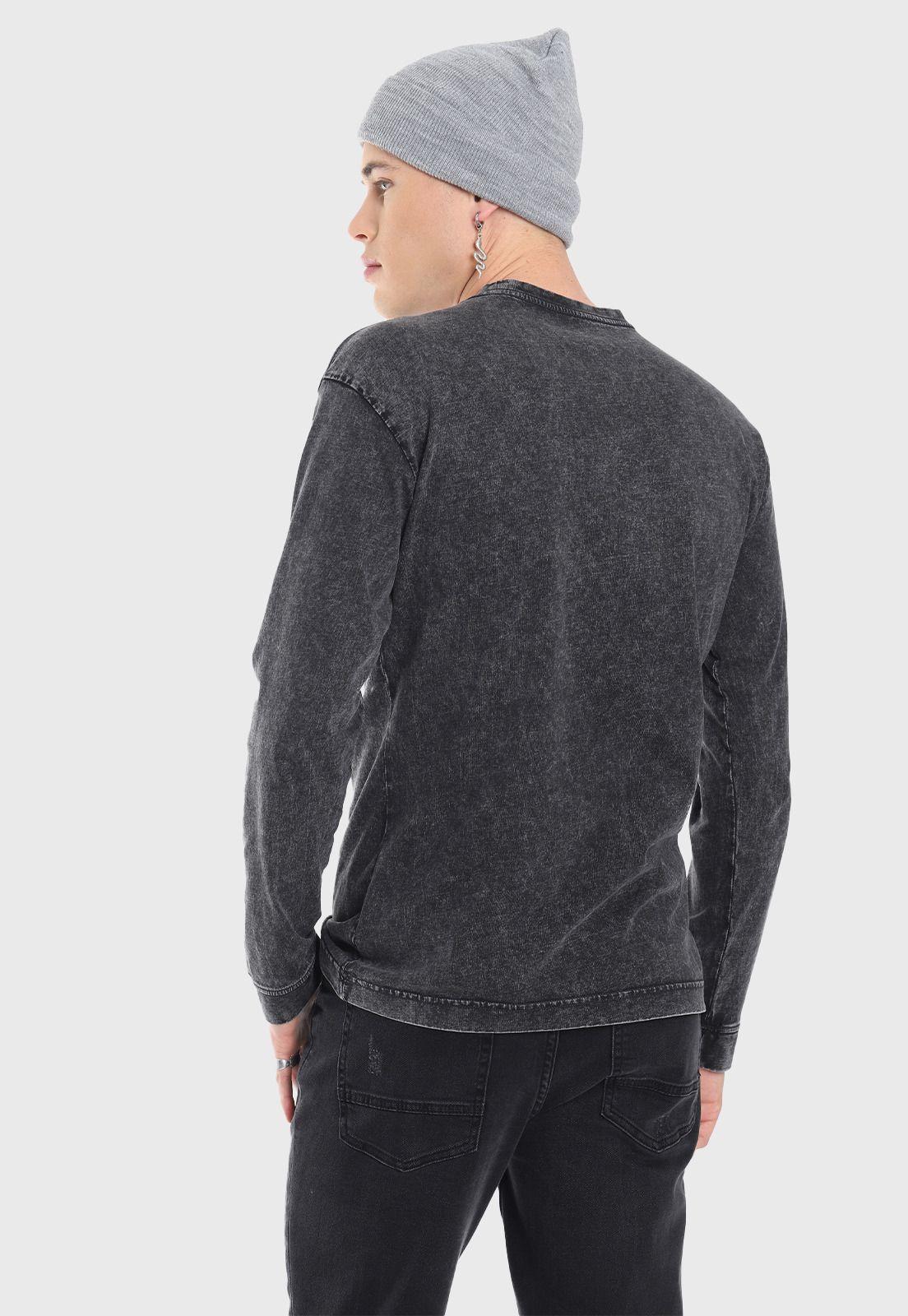Polera Manga Larga Hombre Soviet SPO500WGR-3