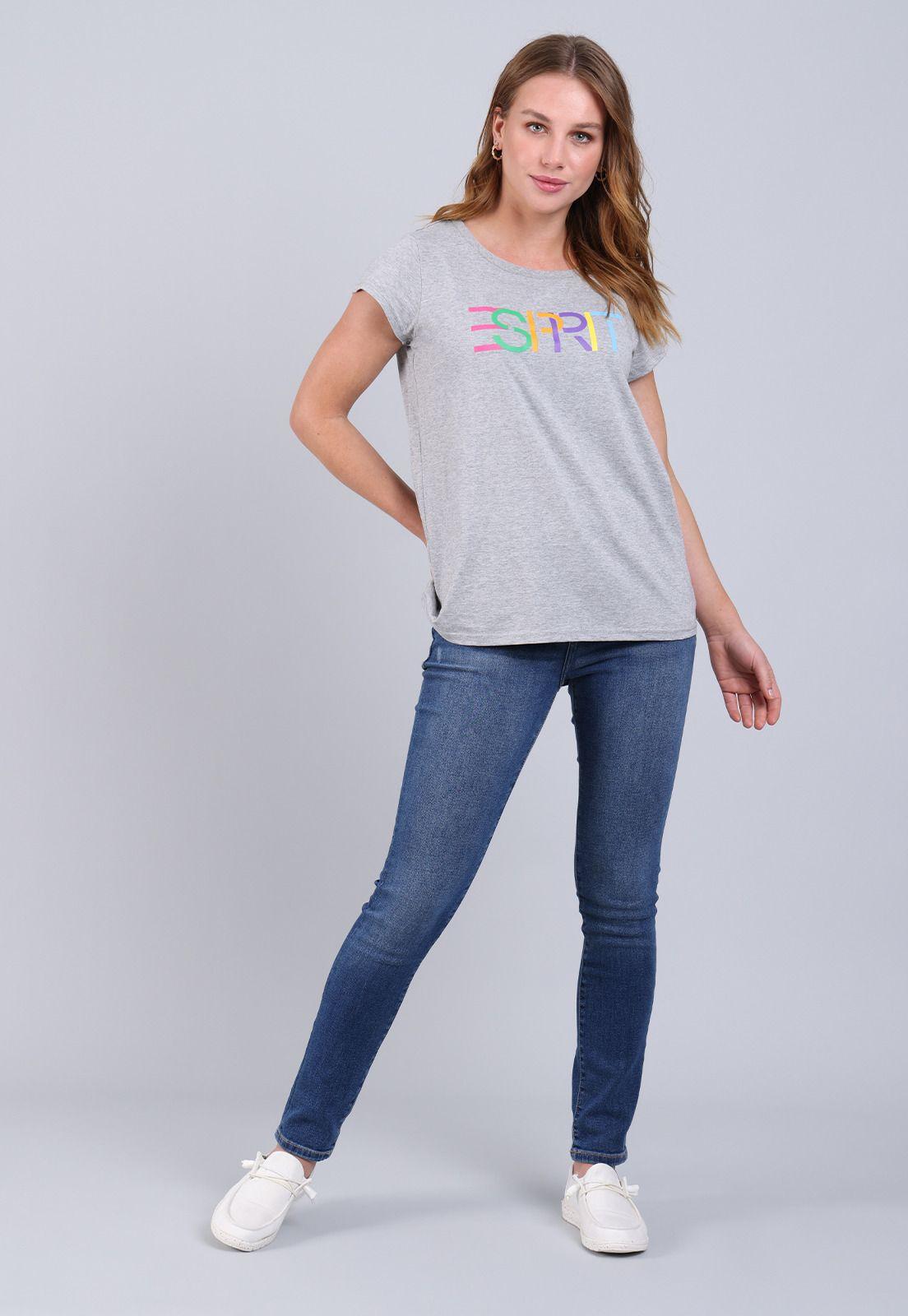 Polera Mujer Manga Corta Estampada Esprit-3