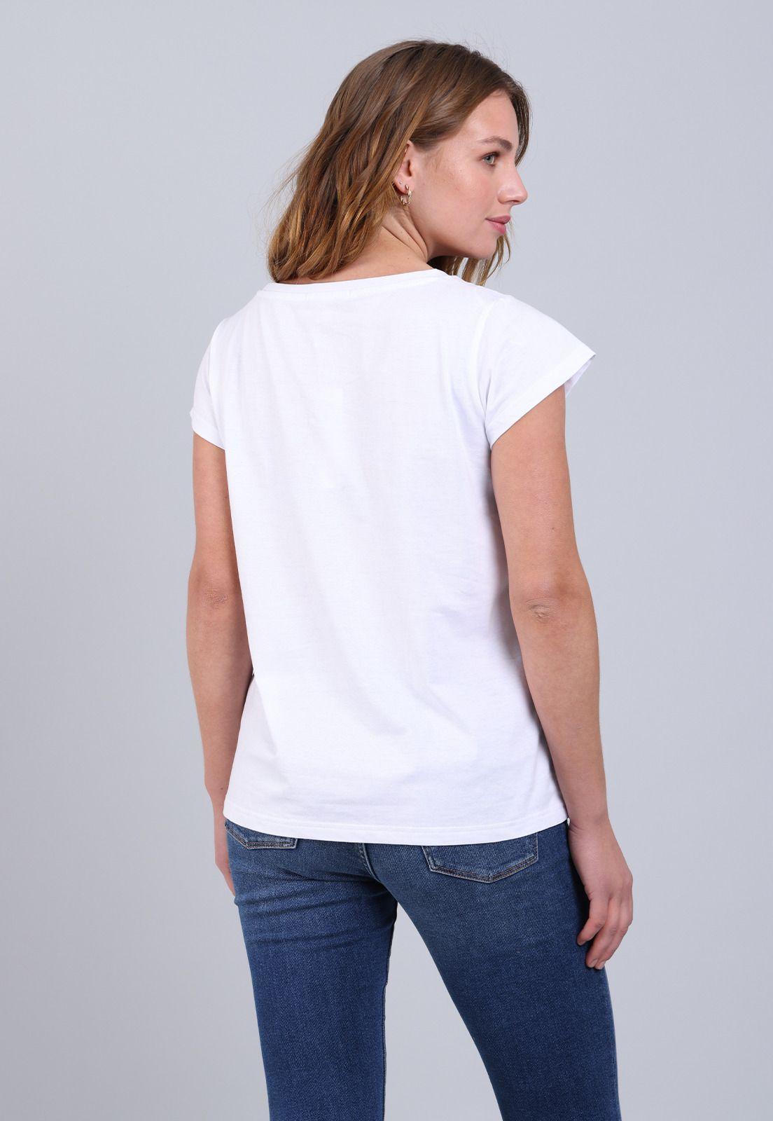 Polera Mujer Manga Corta Estampada Esprit-6
