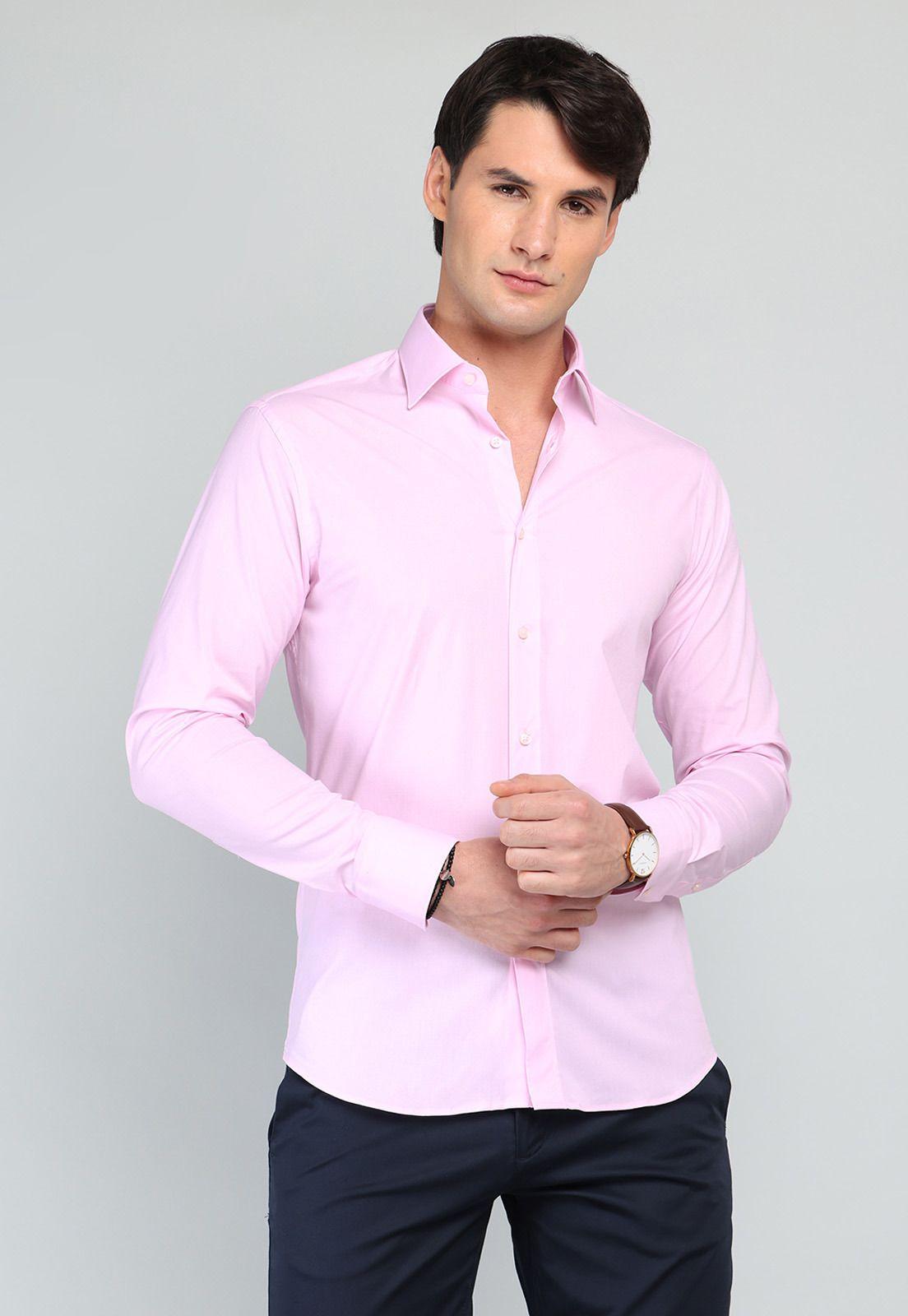 Camisa Lisa Spandex Arrow CM32I90RD-0