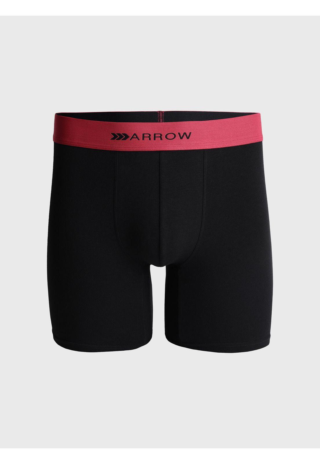 Boxer 5 unidades Regular Fit Negro Arrow BOD5041NE-2