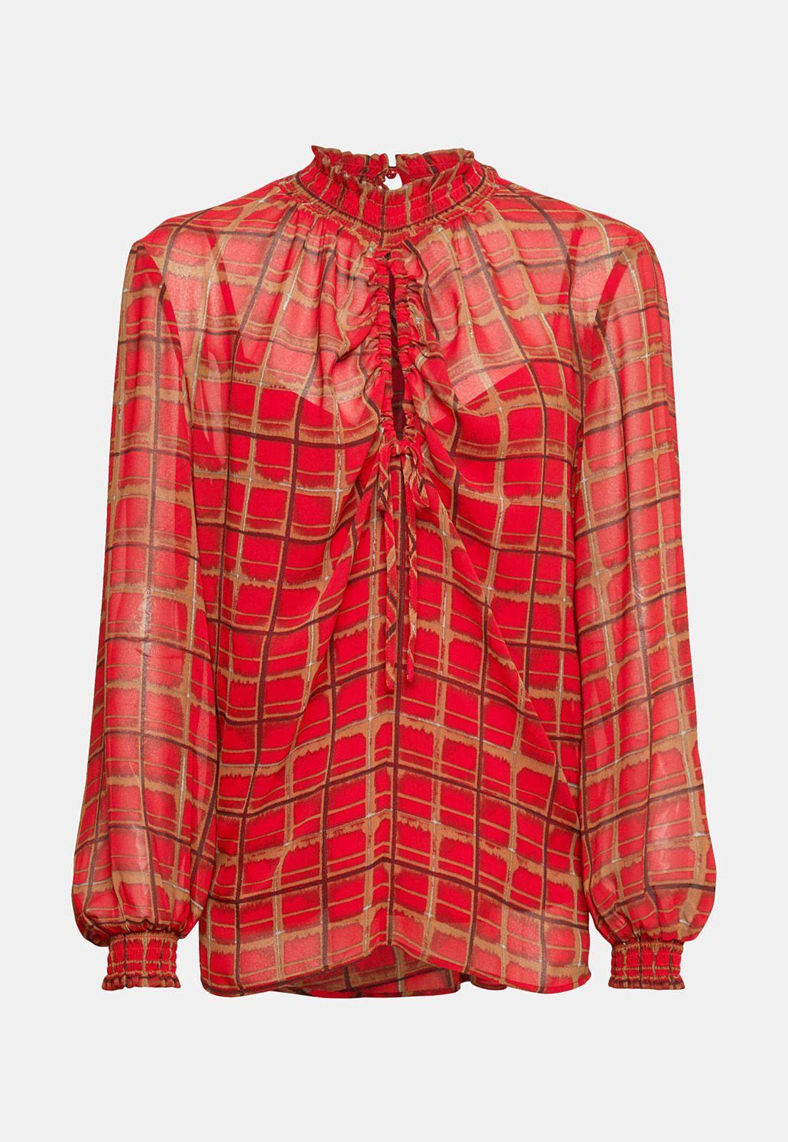 Blusa Estampada Mujer Tipo Retro Esprit-3