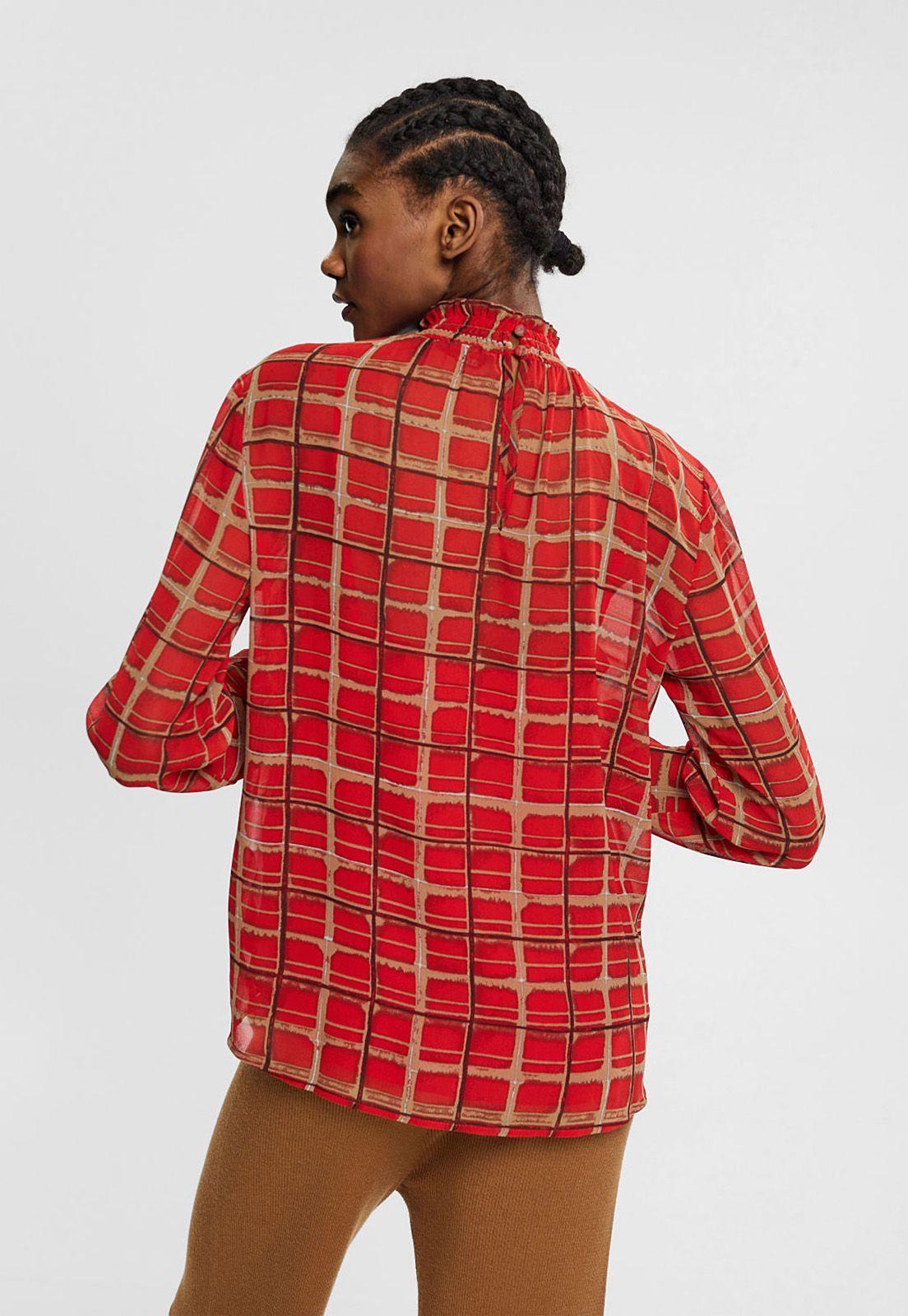 Blusa Estampada Mujer Tipo Retro Esprit-1