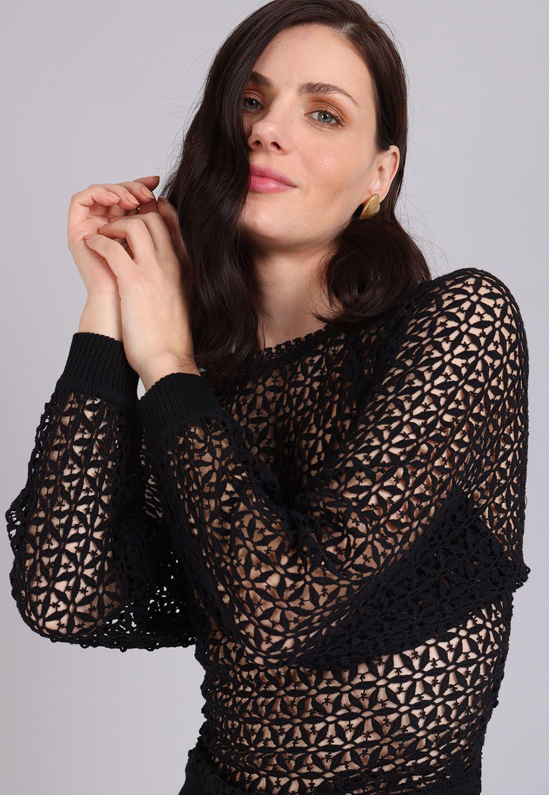 Sweater Con Espalda Descubierta Mujer Soviet-2