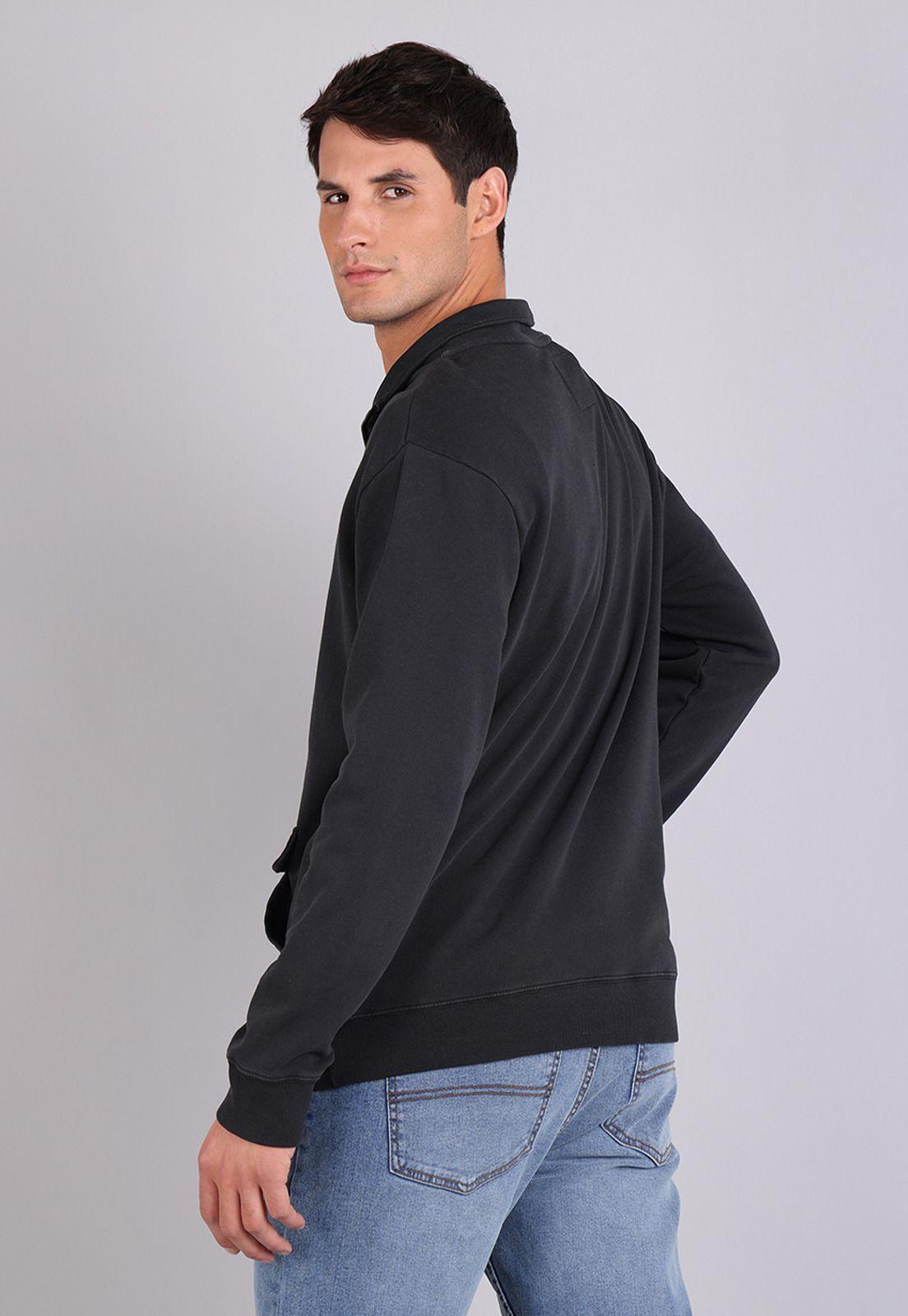 Poleron Half Zipper Hombre Soviet-1