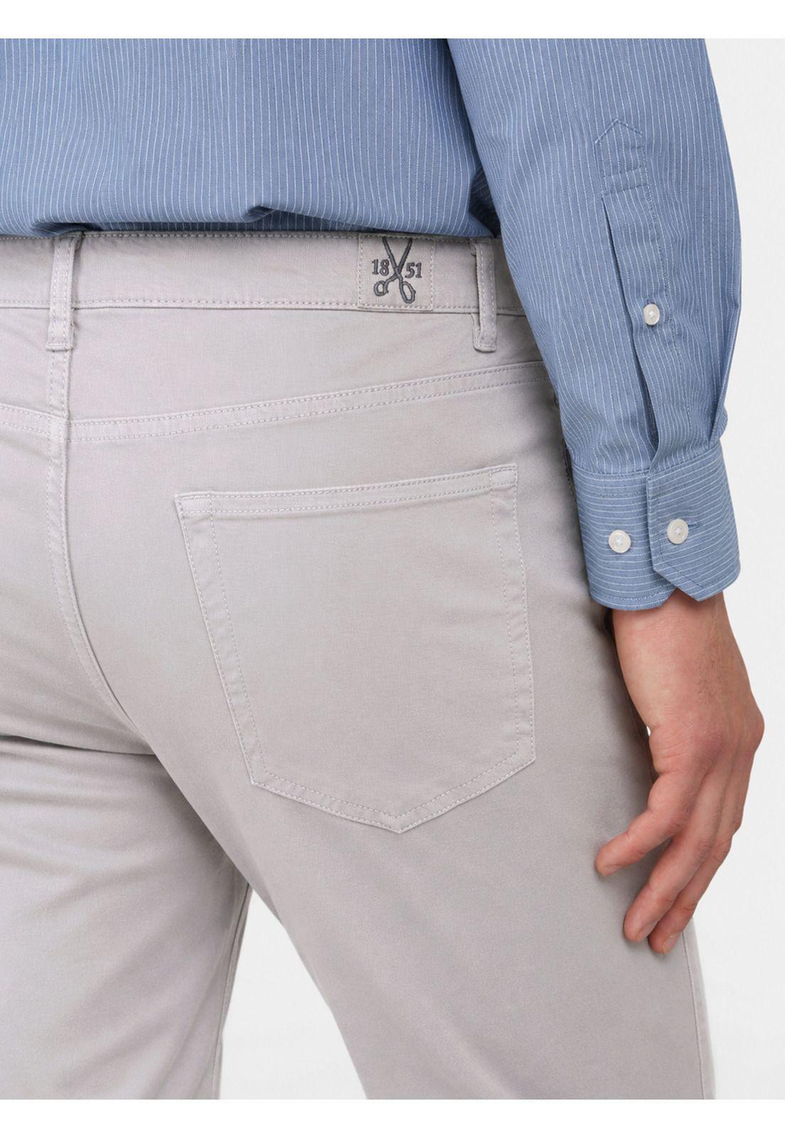 Pantalón 5 Pocket Spandex Regular Fit Gris Arrow PA34081GR-2