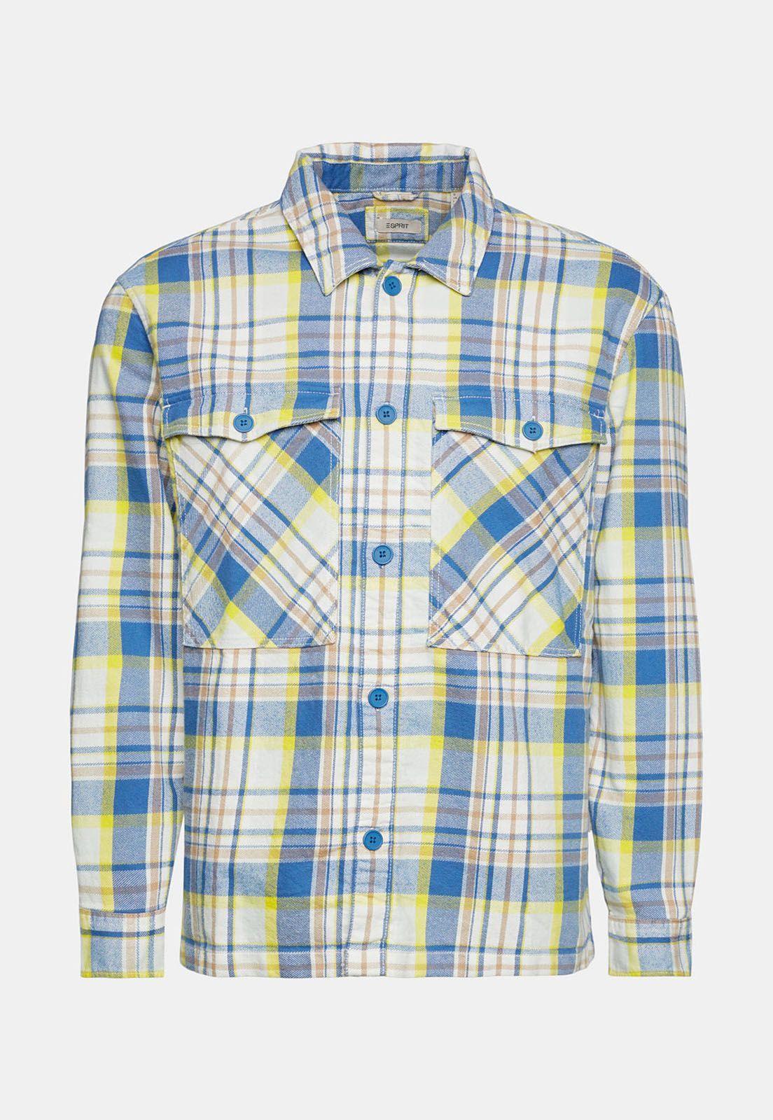 Camisa A Cuadros Hombre Esprit-3