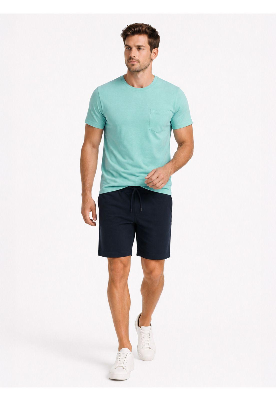 Polera Algodón Lisa Regular Fit Verde Claro Arrow PO34031AQ-3