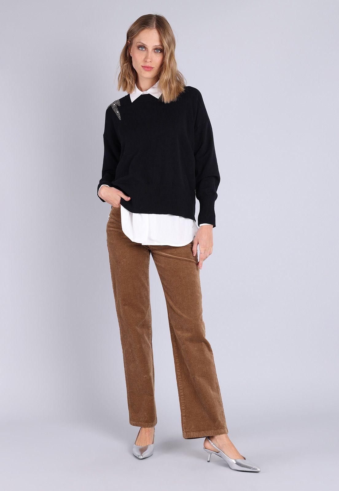 Sweater con Diseño Mujer Soviet AISMI03NE-3