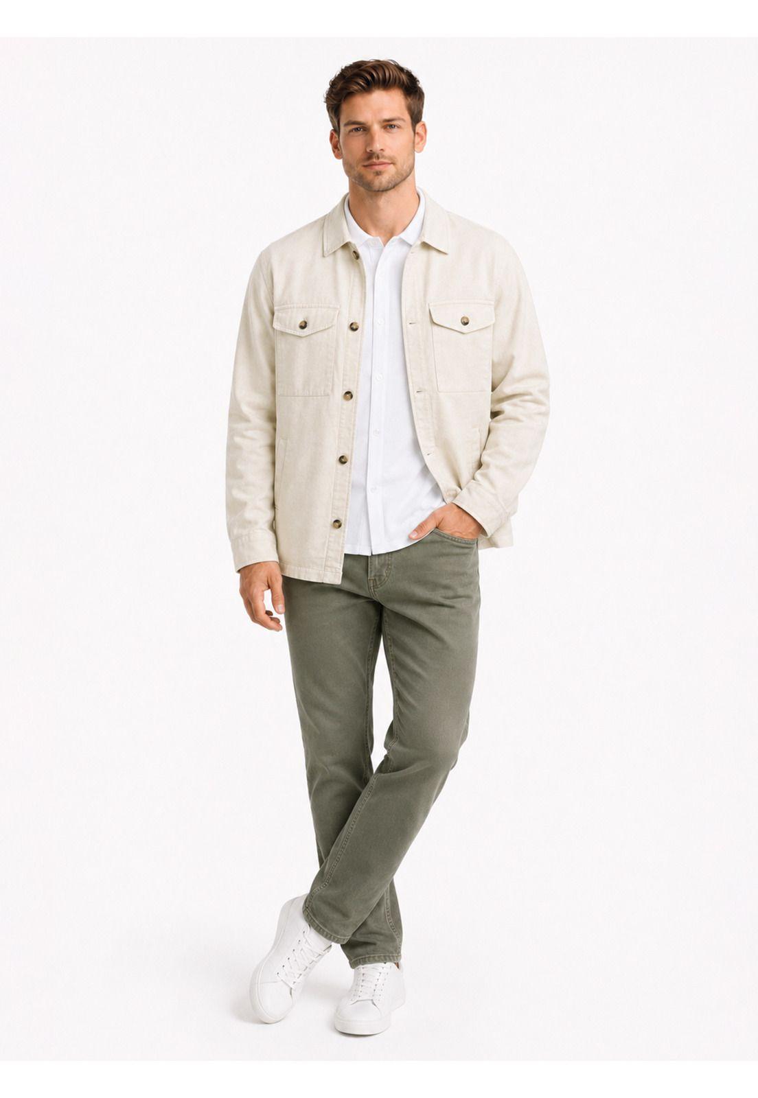 Sobrecamisa Lisa Regular Fit Arena Arrow CM34054AR-3