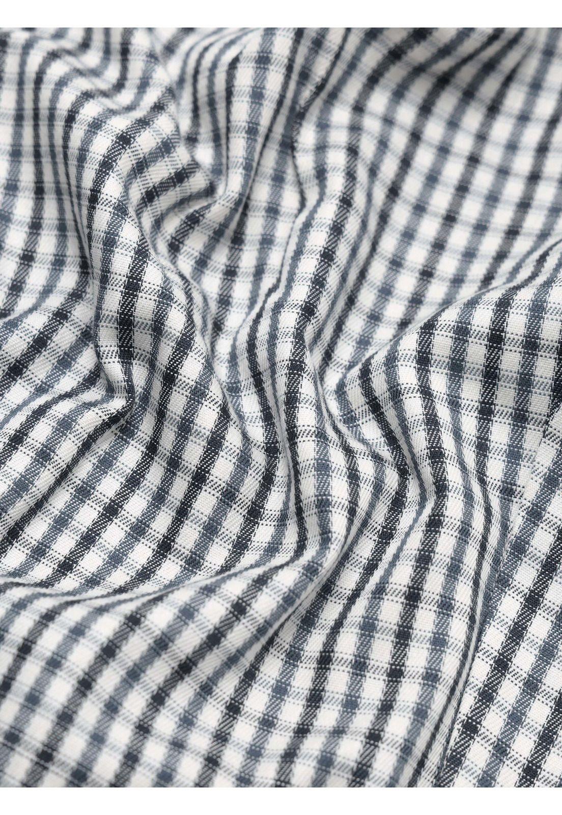 Camisa Cuadros Tailored Fit Azul Marino Piero Butti PBCIF07NB-6