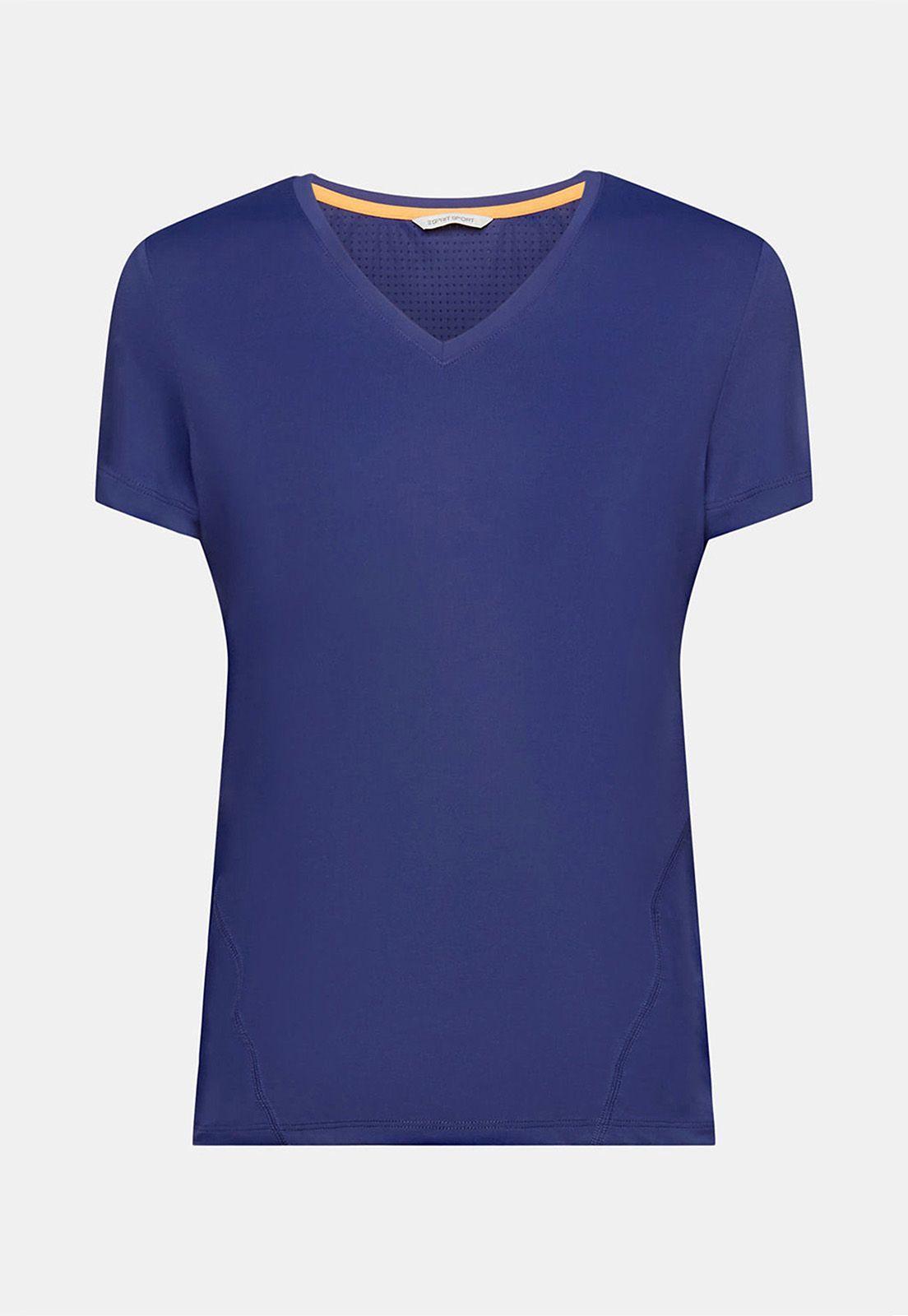 Polera Deportiva De Cuello V Mujer Esprit-3