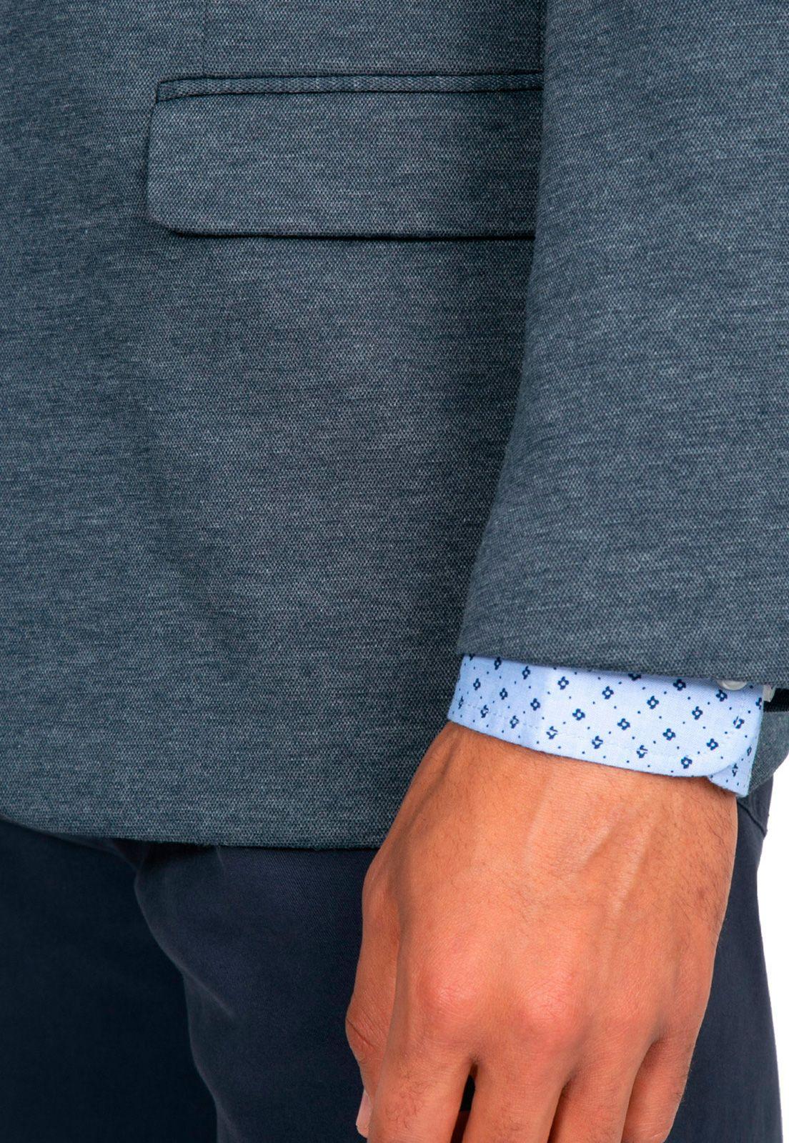 Blazer Casual Azul-3