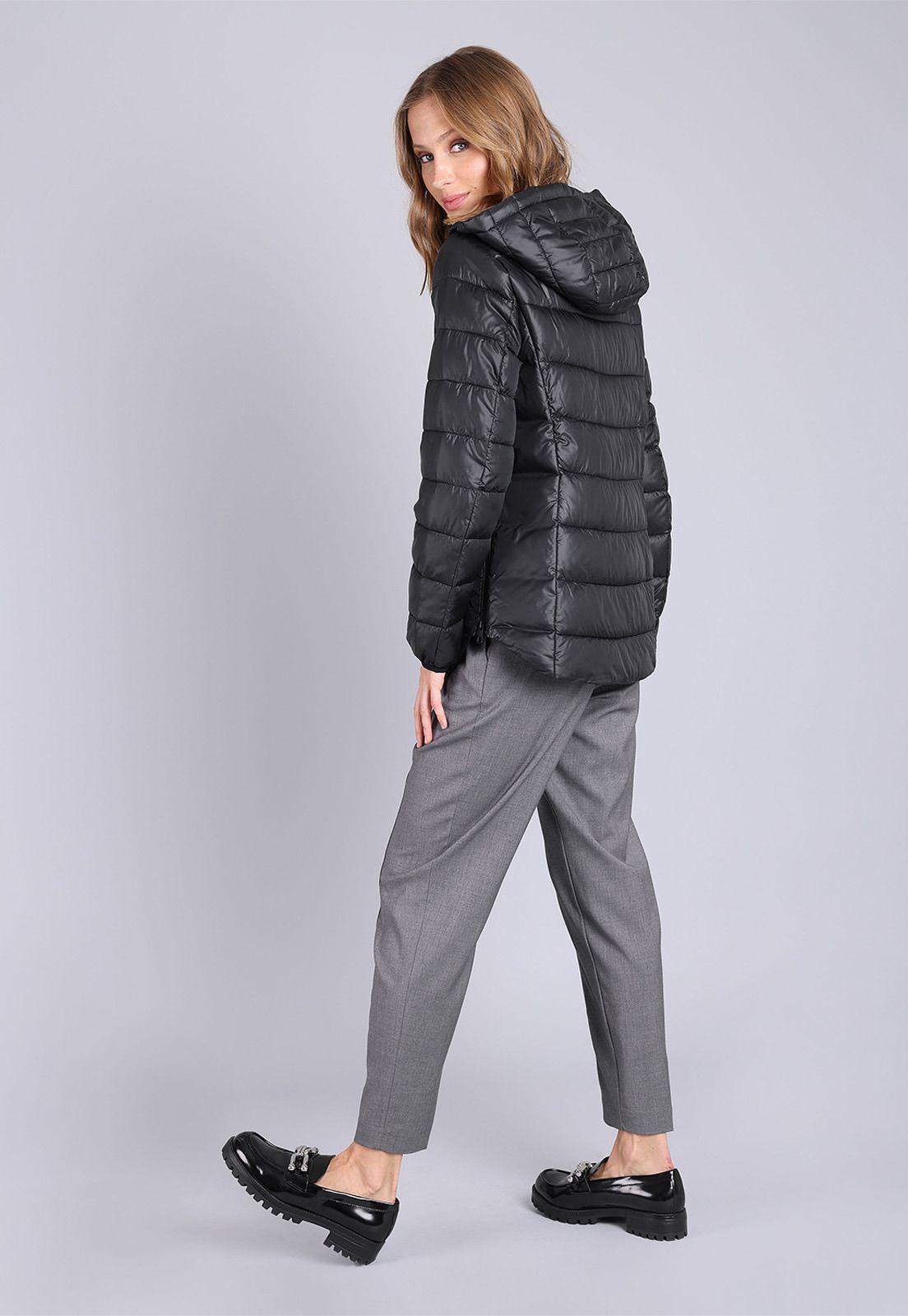 Parka Con Capucha Manga Larga Y Bolsillos Mujer Esprit-1