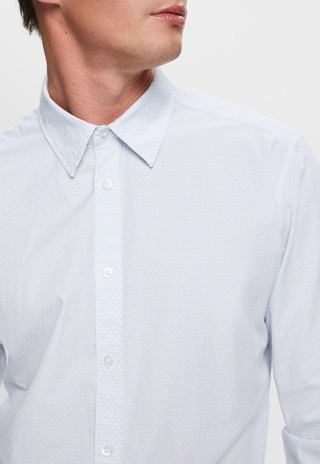 Camisa Formal Con Estampado Allover Hombre Esprit-2