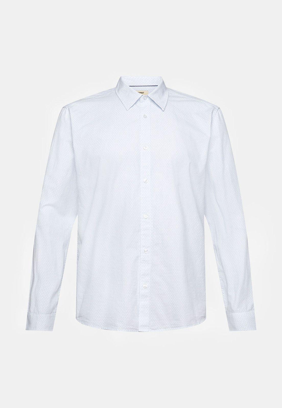 Camisa Formal Con Estampado Allover Hombre Esprit-3