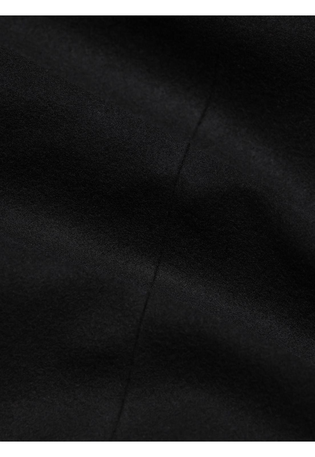 Abrigo Recto Liso Regular Fit Negro Arrow AB33001NE-7