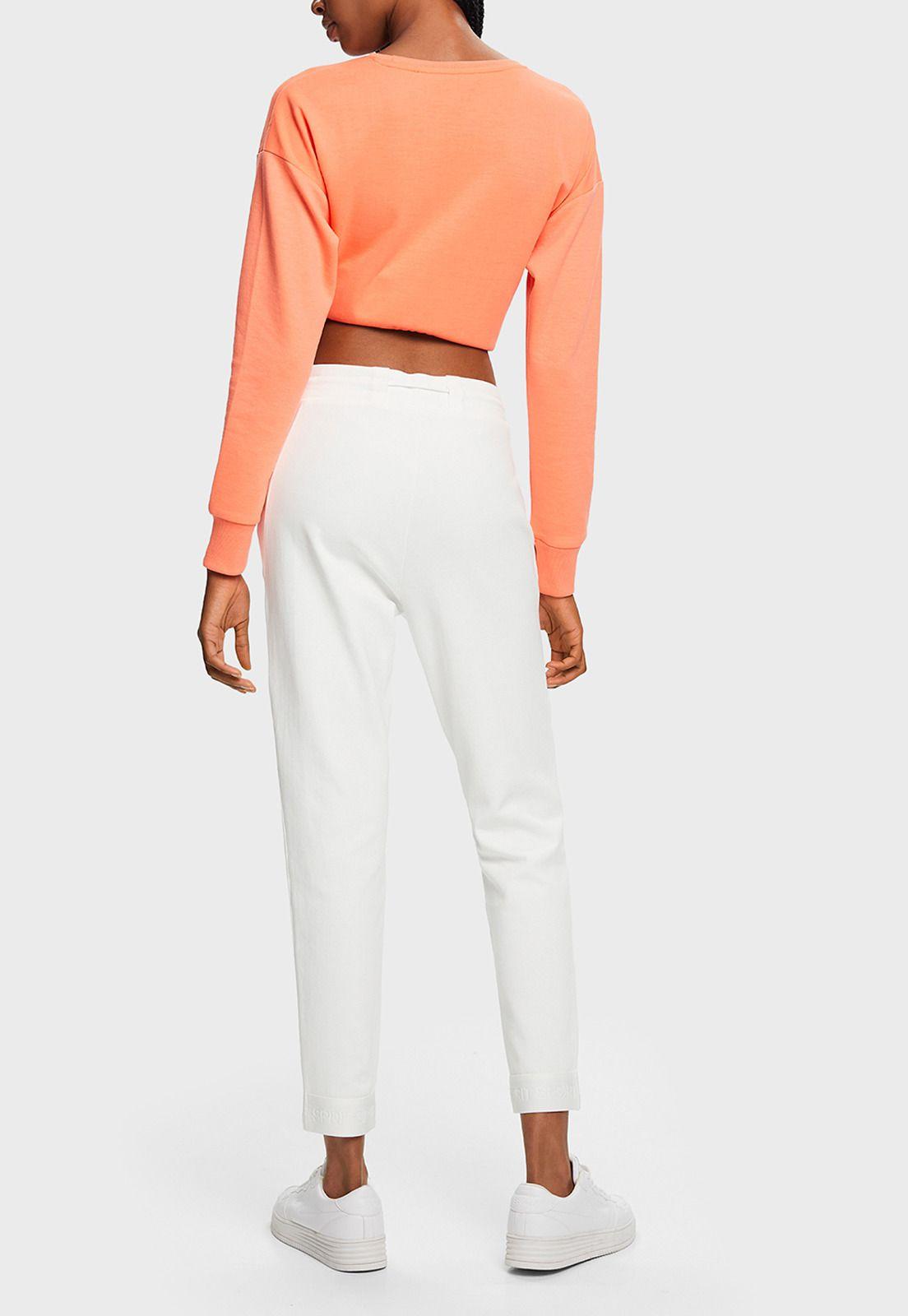 Pantalón De Buzo Deportivo Ajuste Con Cordón Mujer Esprit-1