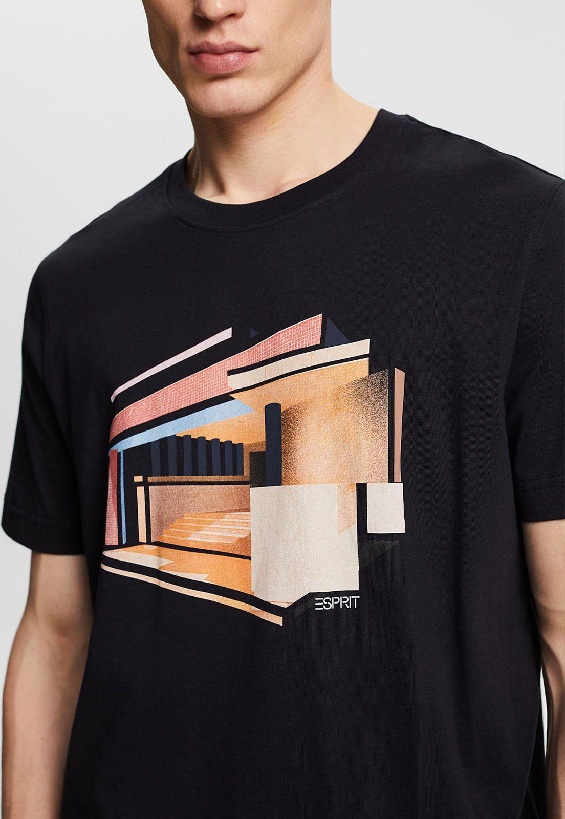 Polera Estampada Hombre Esprit 024EE2K326-2