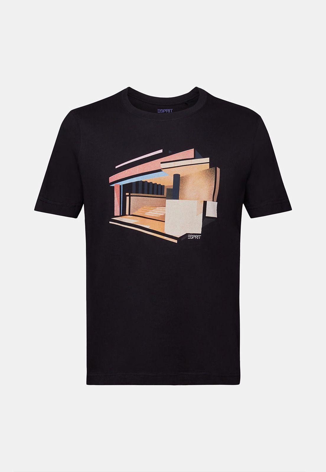 Polera Estampada Hombre Esprit 024EE2K326-3