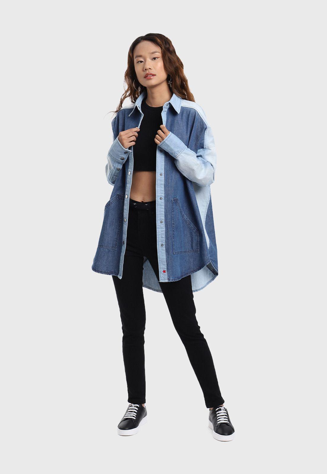 Chaqueta Oversize Mujer Soviet SJKMI56AZ-3