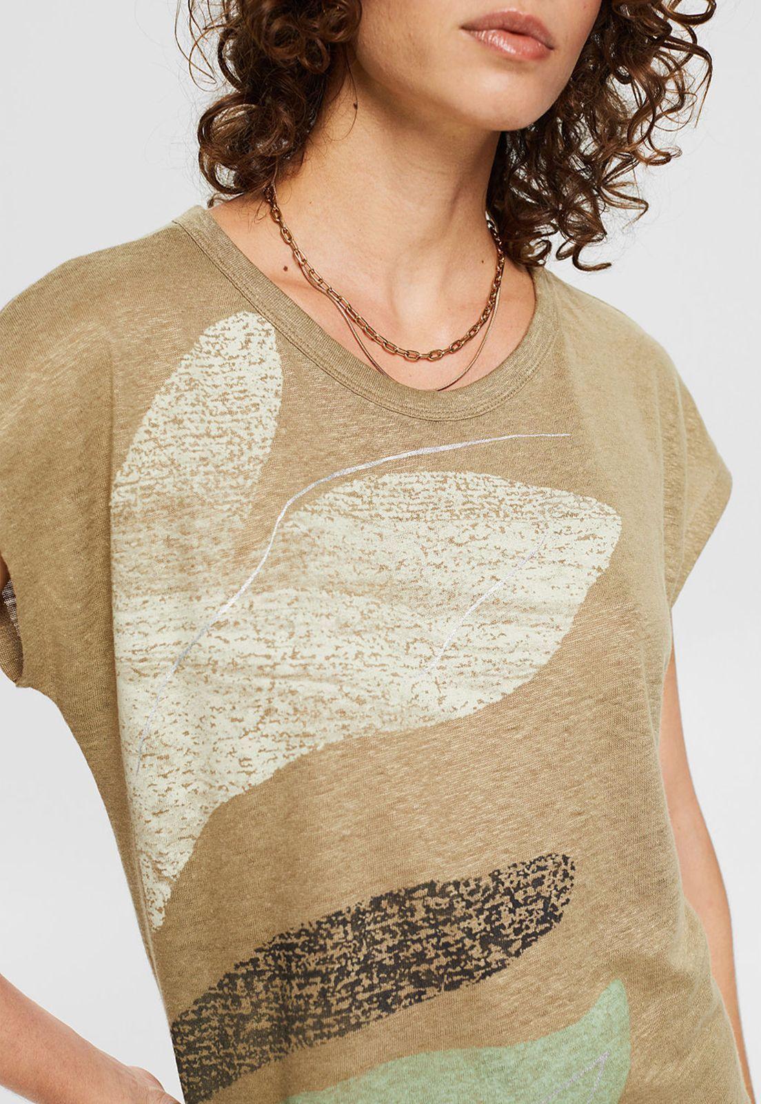 Polera De Lino Esprit-3