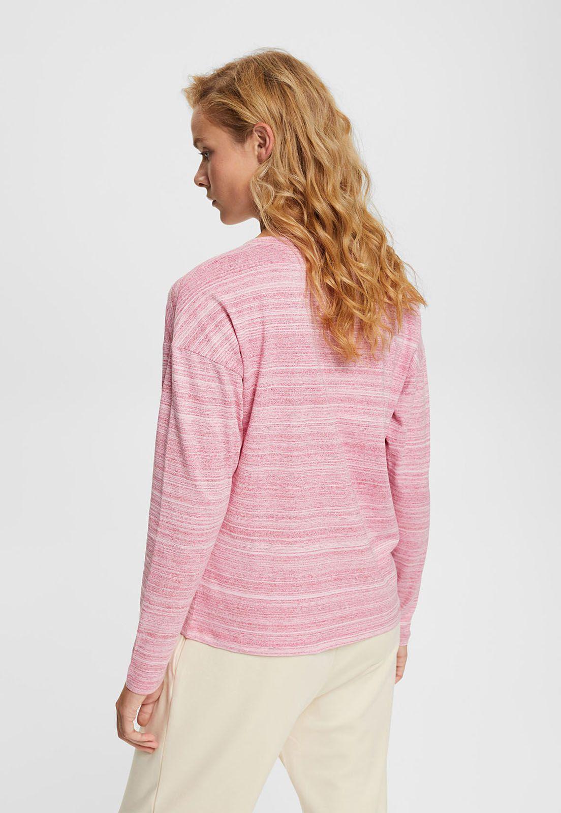 Polera Escote En V Manga Larga Mujer Esprit claro-1