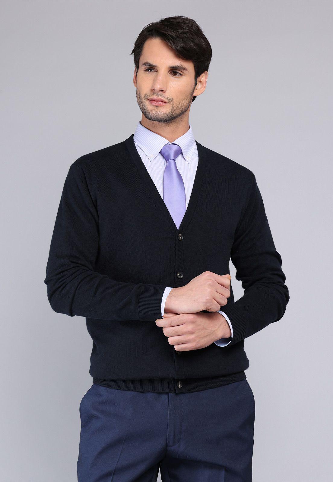 Cárdigan Manga Larga Arrow-0