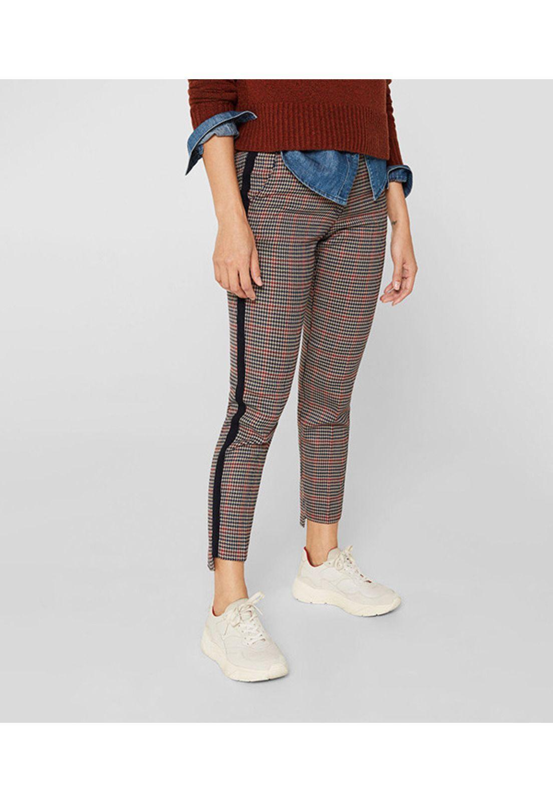 Pantalón con bajo irregular-5