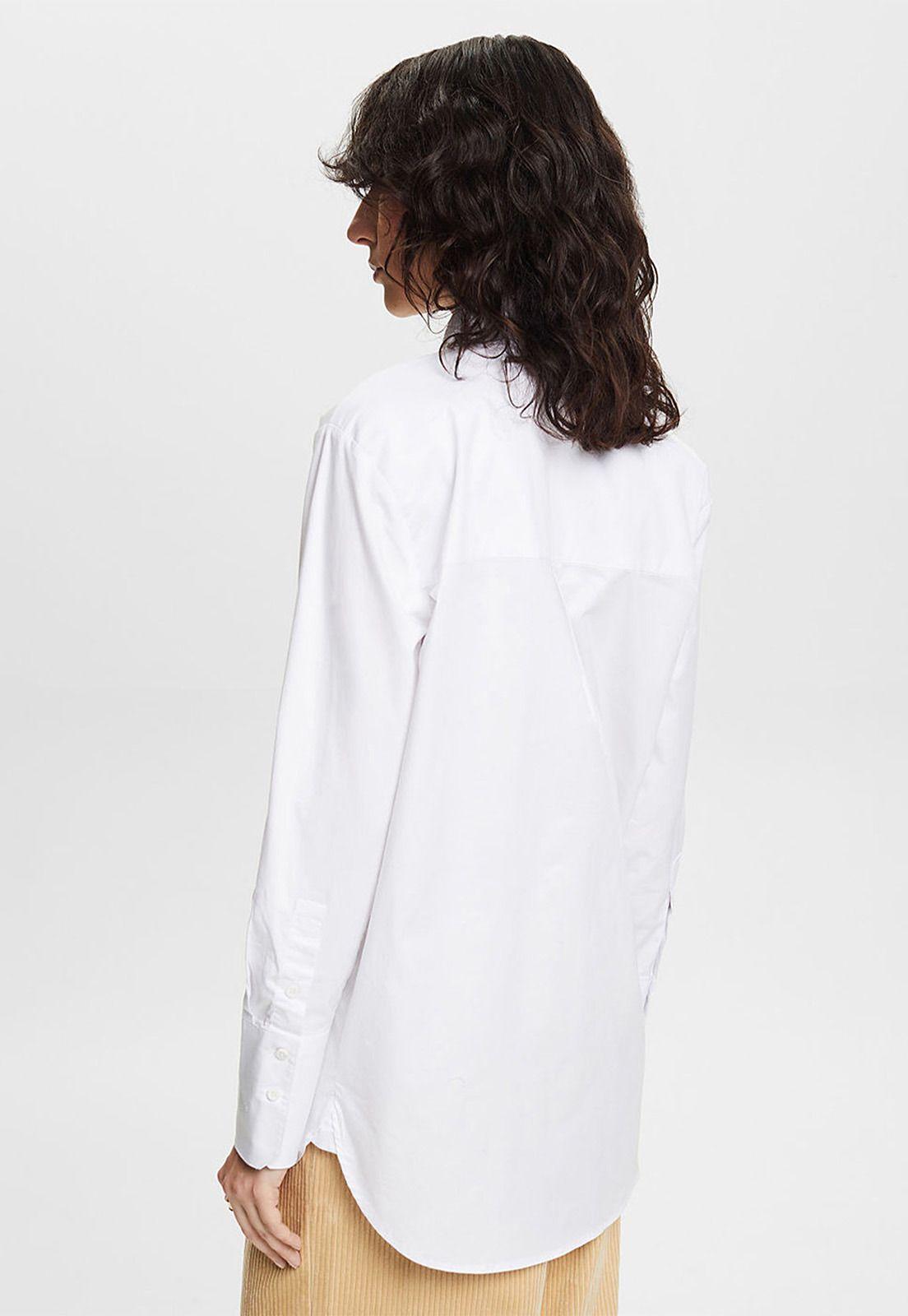 Blusa Camisera Con Corte Holgado Mujer Esprit 993EE1F331-1