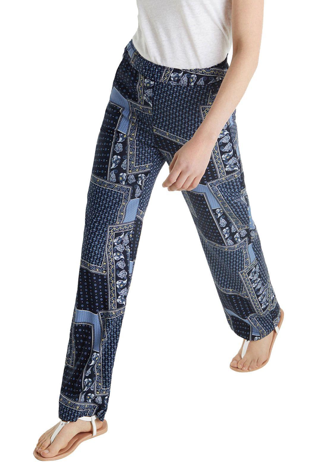 En TENCEL™: pantalón straight-0