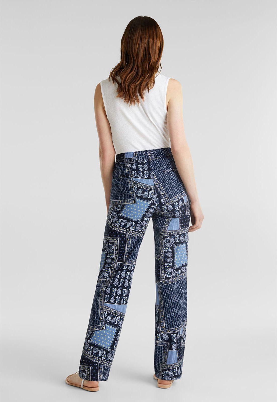En TENCEL™: pantalón straight-1