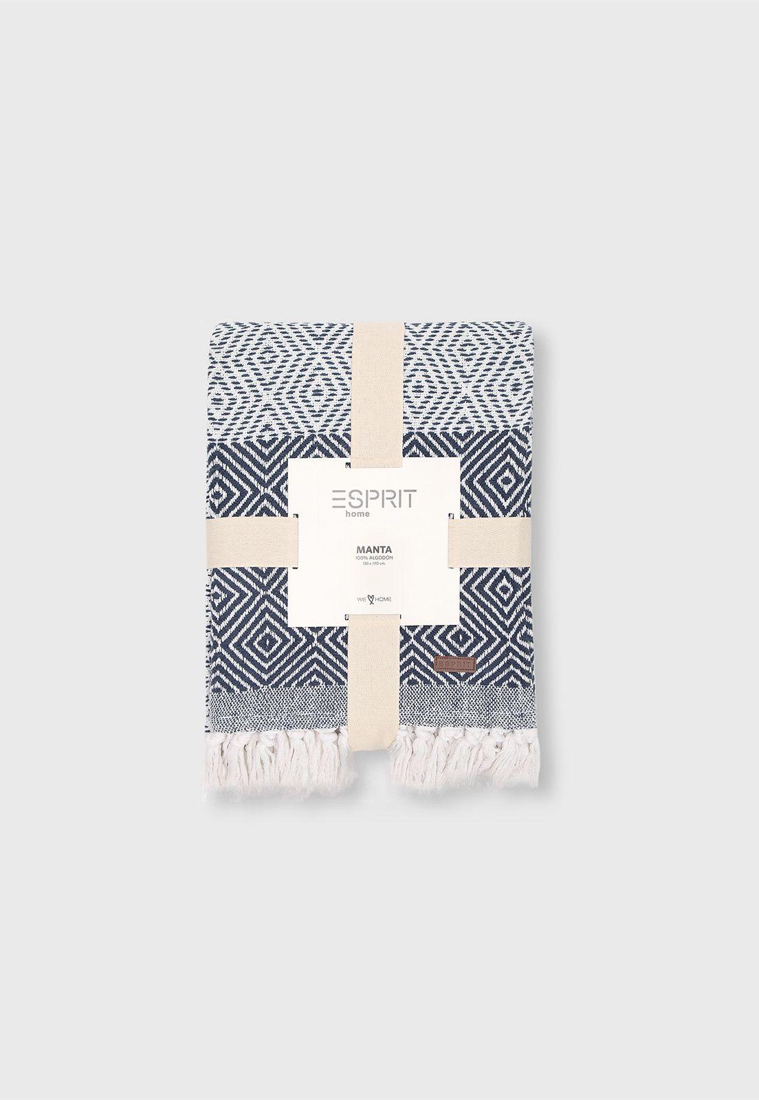 Manta Jacquard 130 x 170 cm. Esprit V24F135450-1