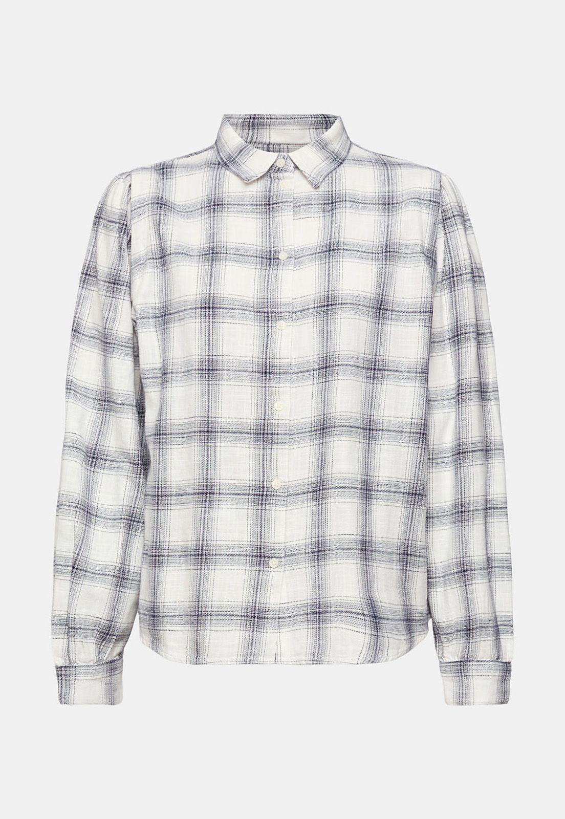 Blusa A Cuadros Mujer Esprit-3