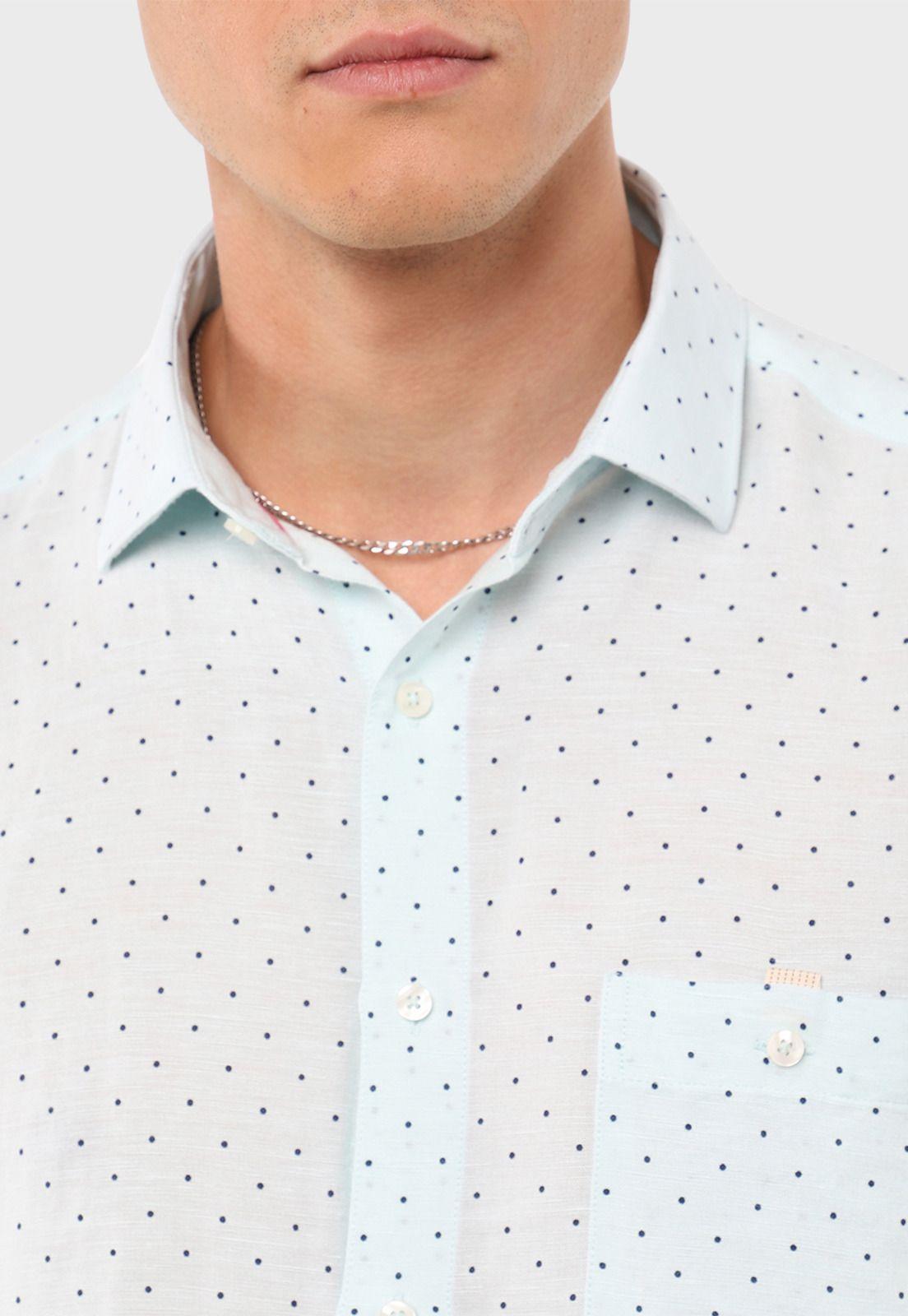 Camisa Manga Larga Print Puntos Guy Laroche-2