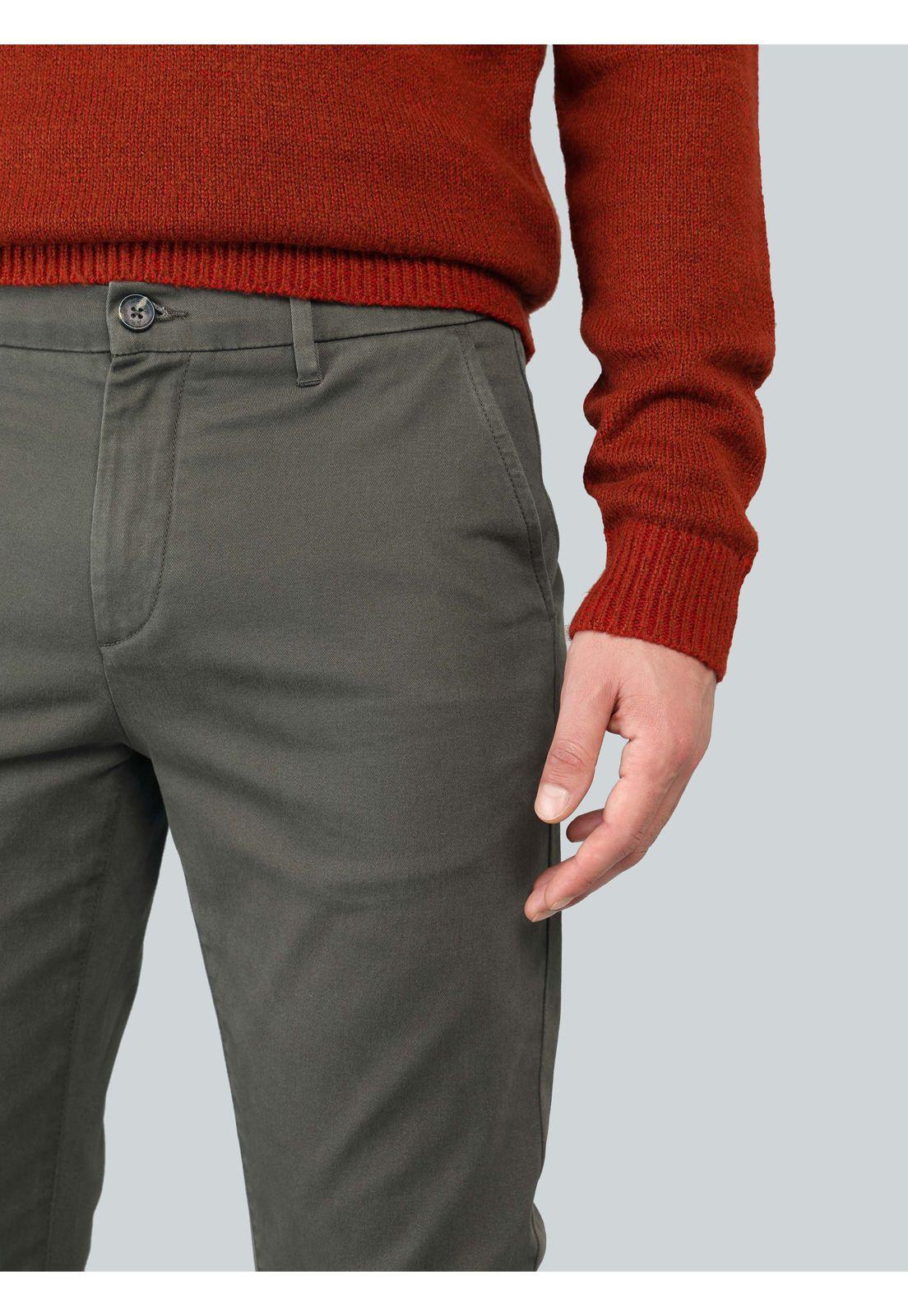 Pantalón Chino Spandex Regular Fit Oliva Arrow PA33030OL-2