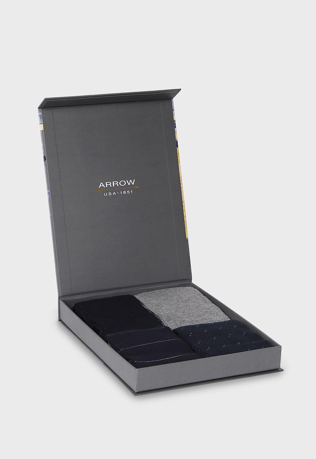 Caja Calcetines 4 Unidades Classic Arrow-6